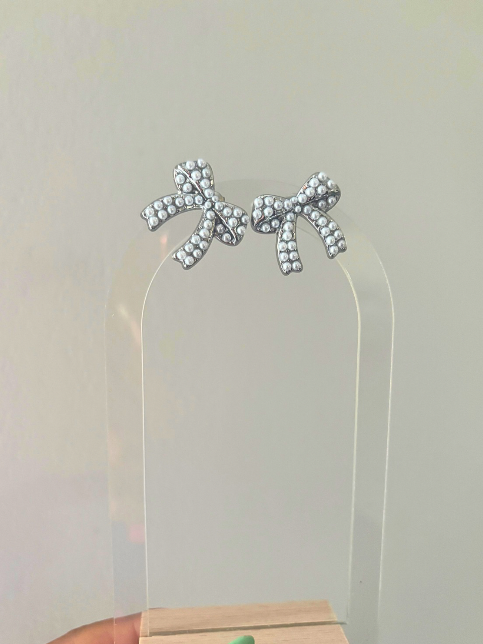 Boucles Noline argent