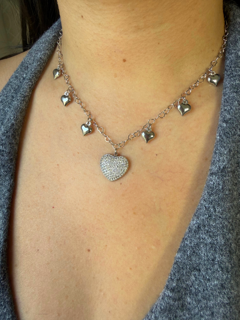 Collier Lana argent