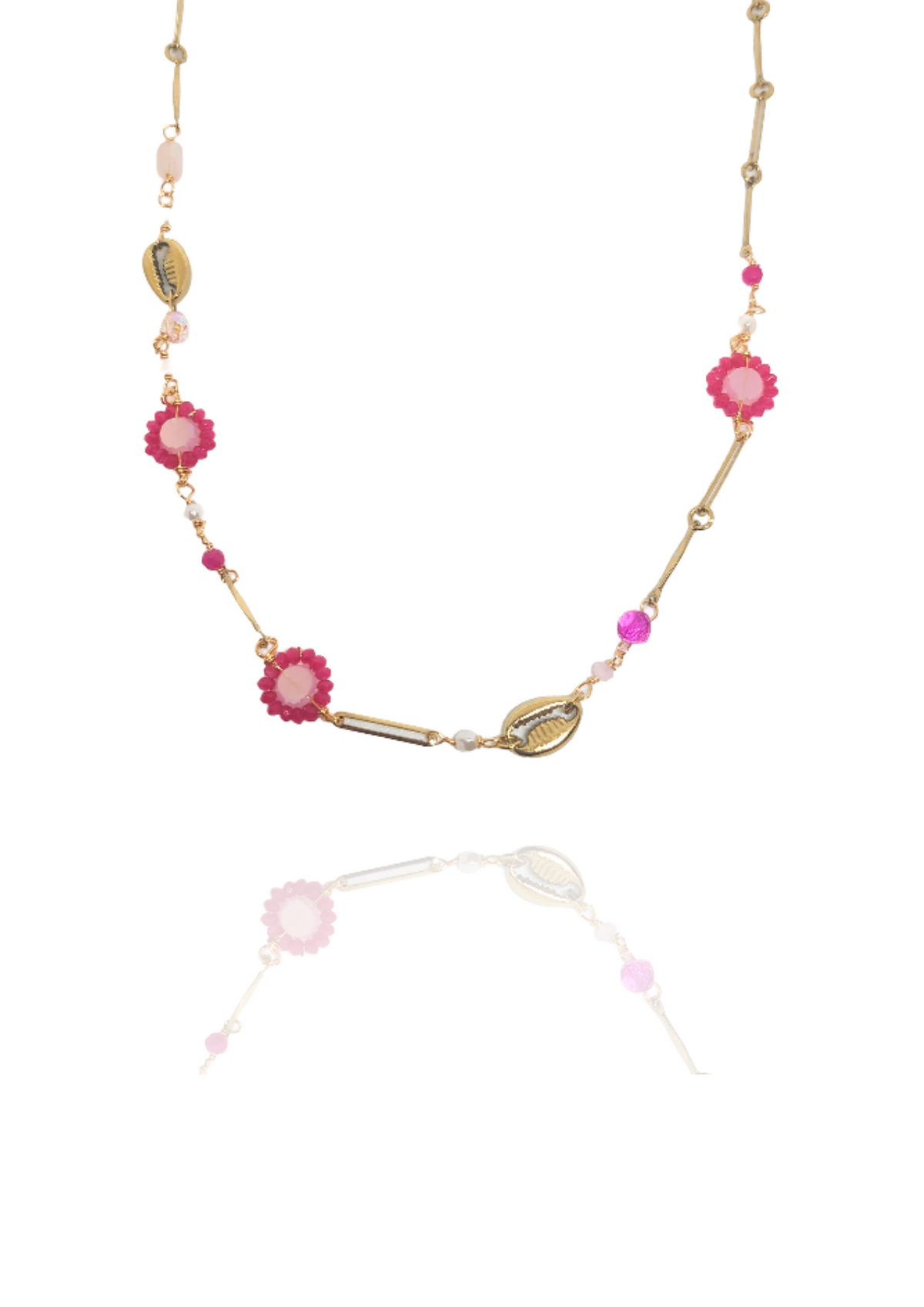 Collier Melody rose