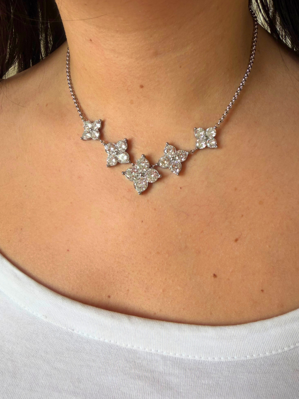 Collier Dina argent
