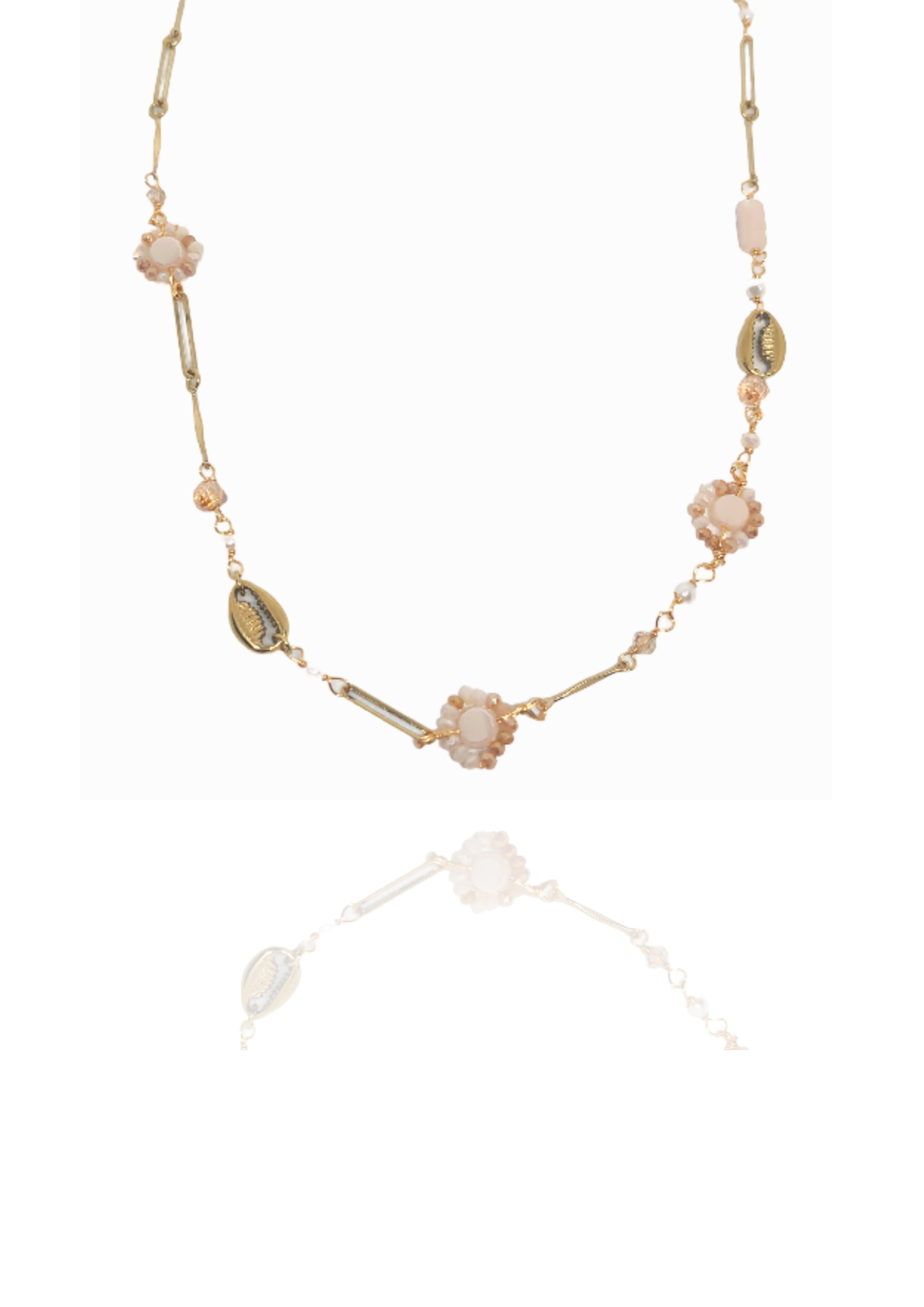 Collier Melody beige