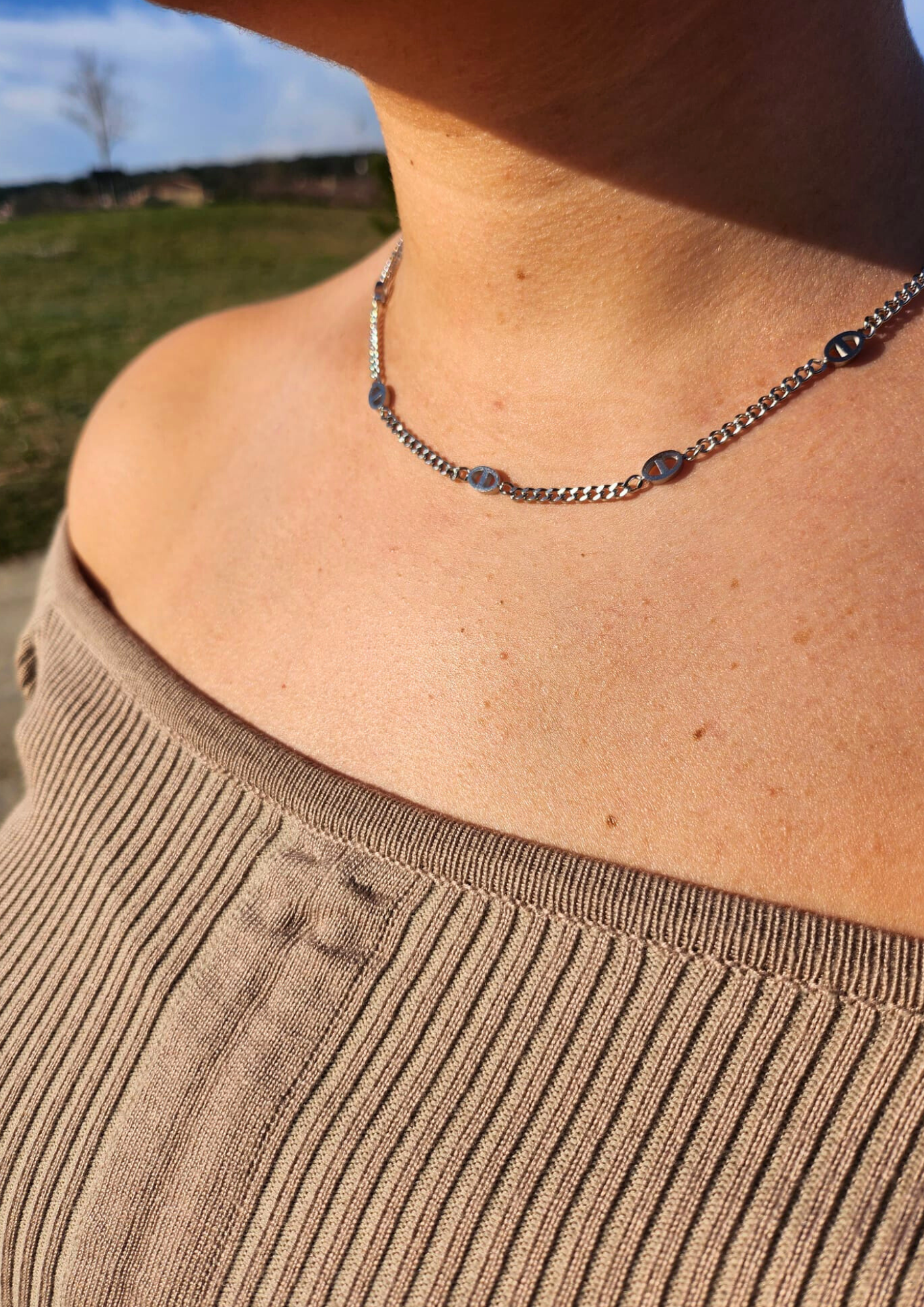 Collier Celia argent