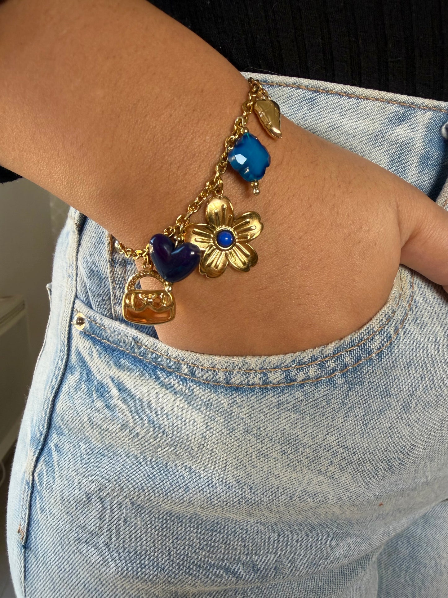 Bracelet Honey bleu