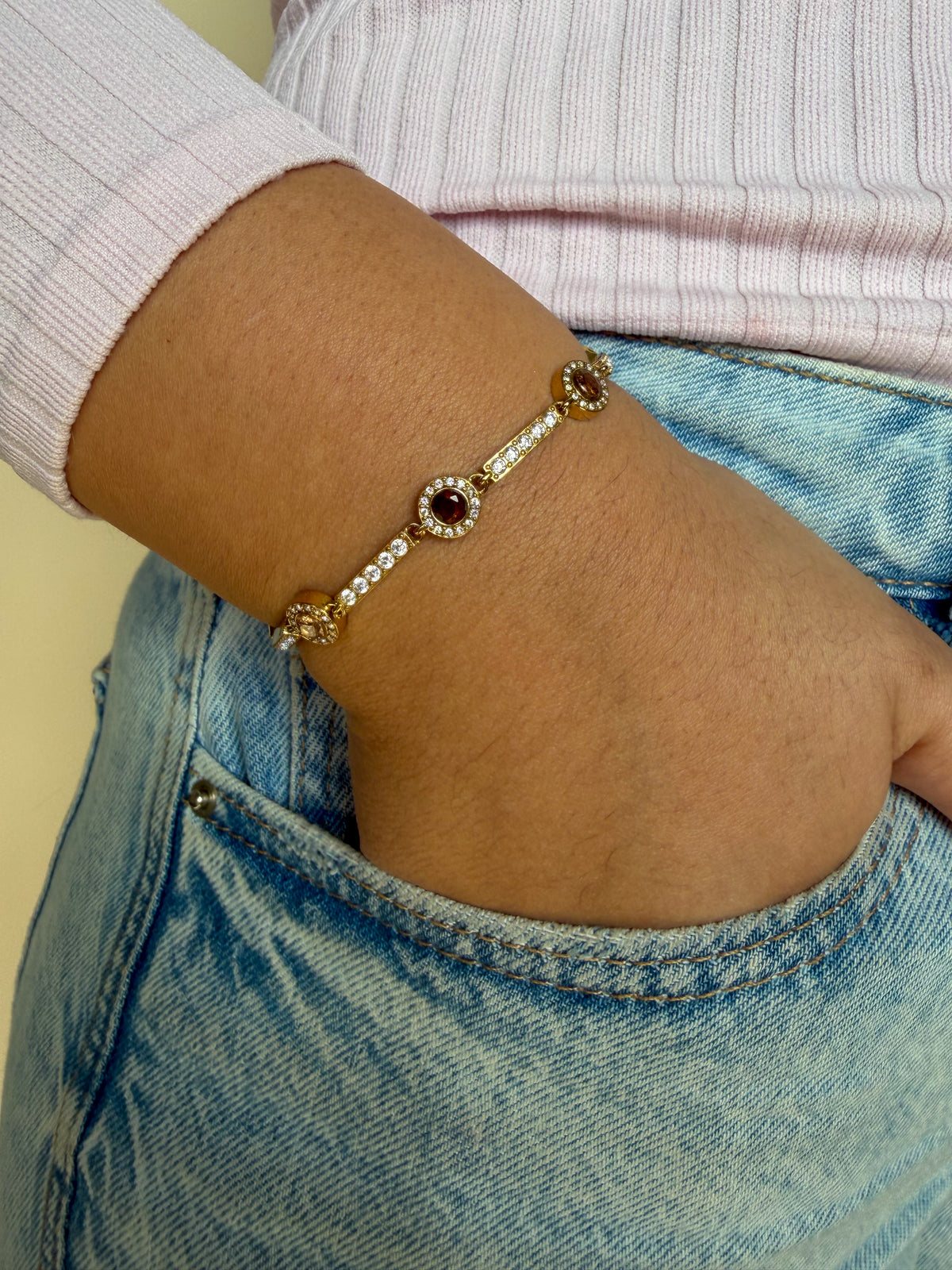 Bracelet Indila marron