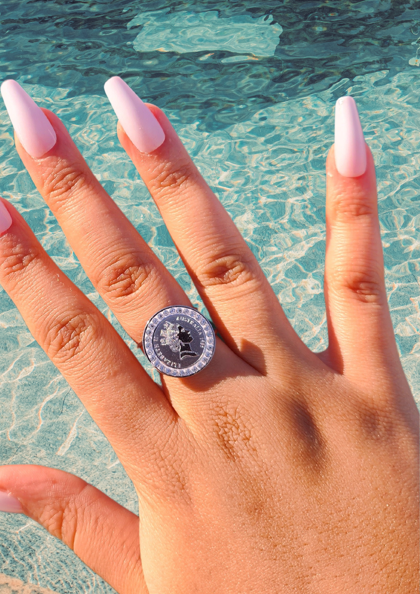 Bague Monaco argent