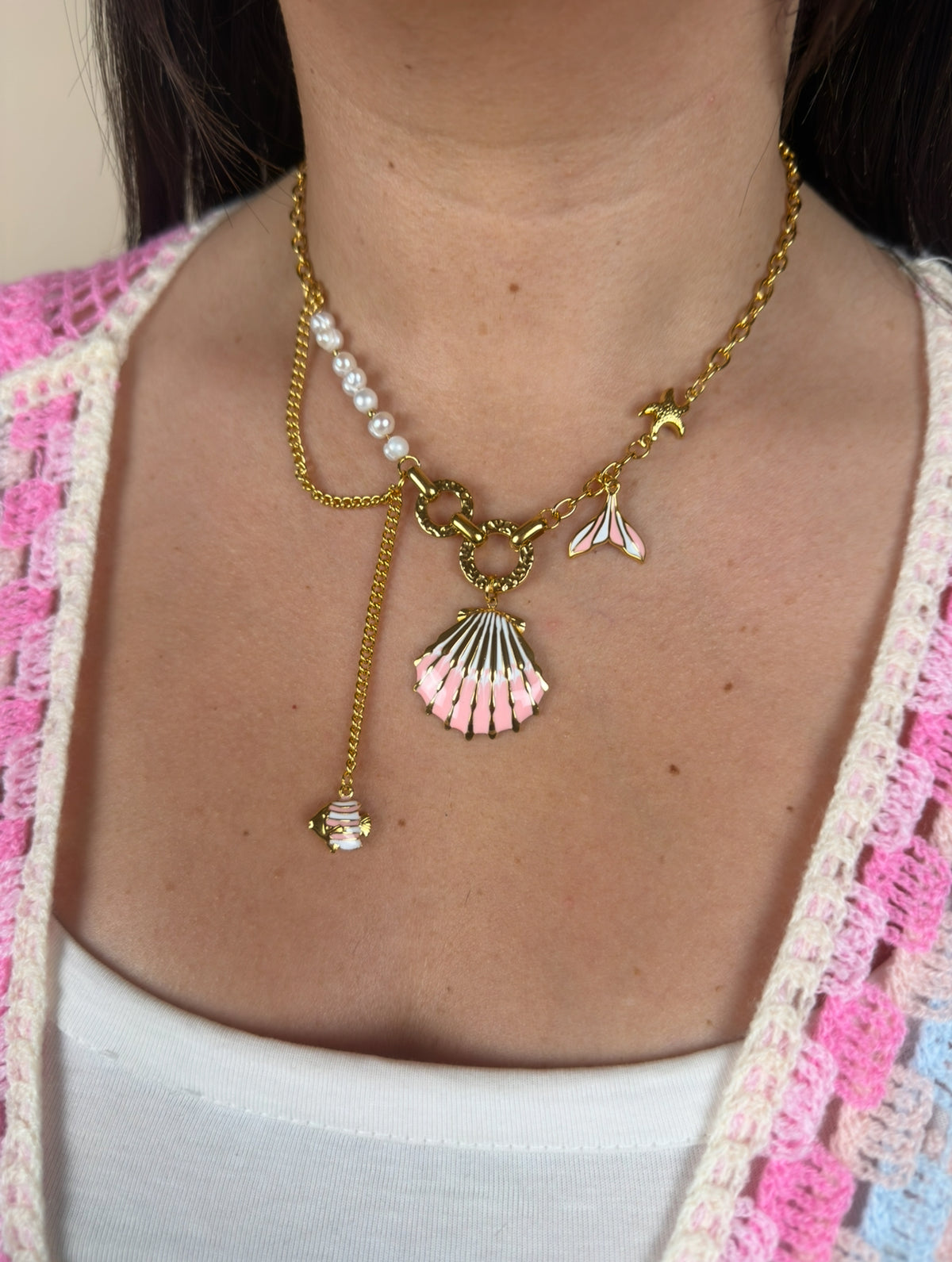 Collier Riviera rose