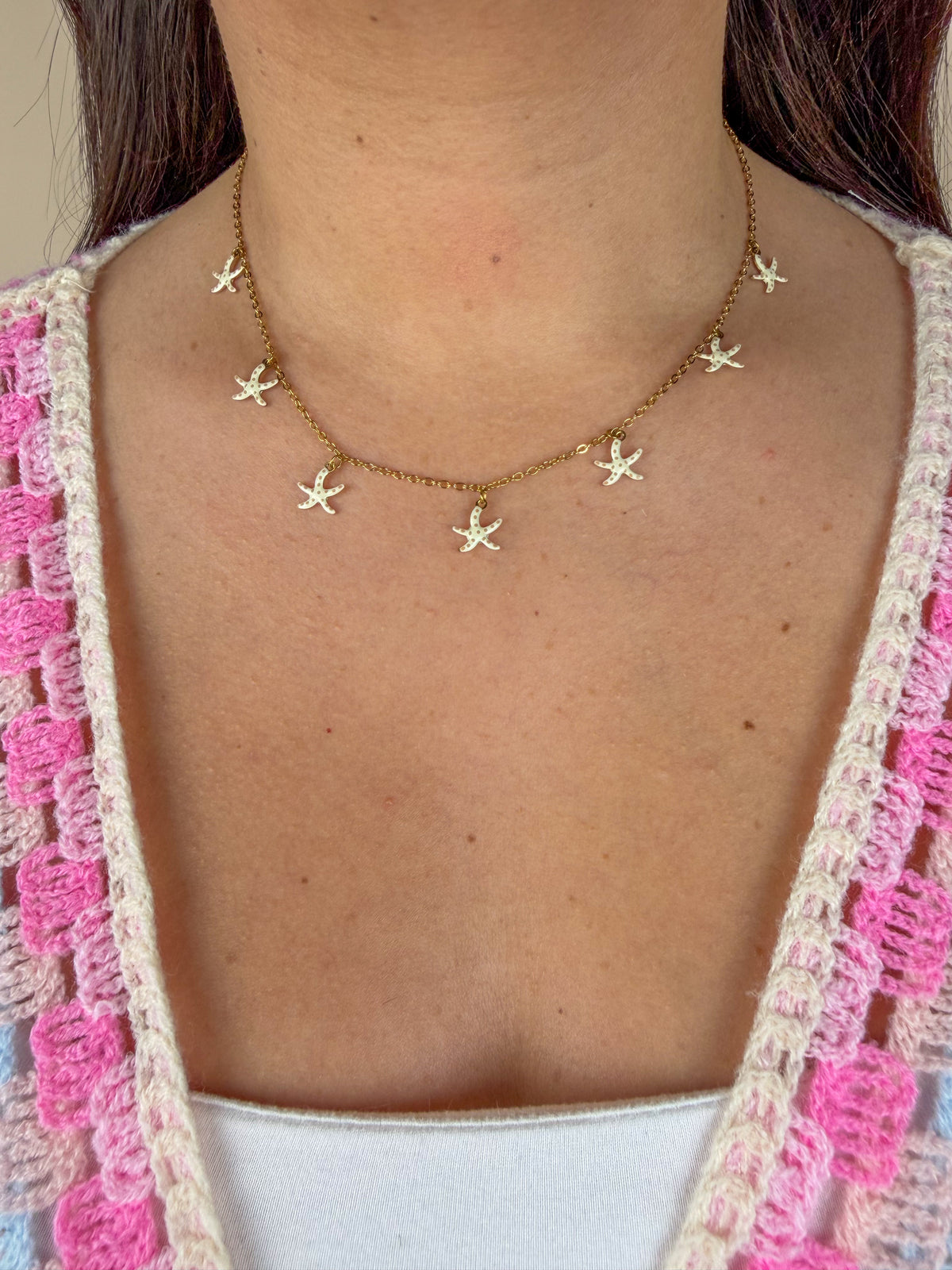 Collier Breeze blanc