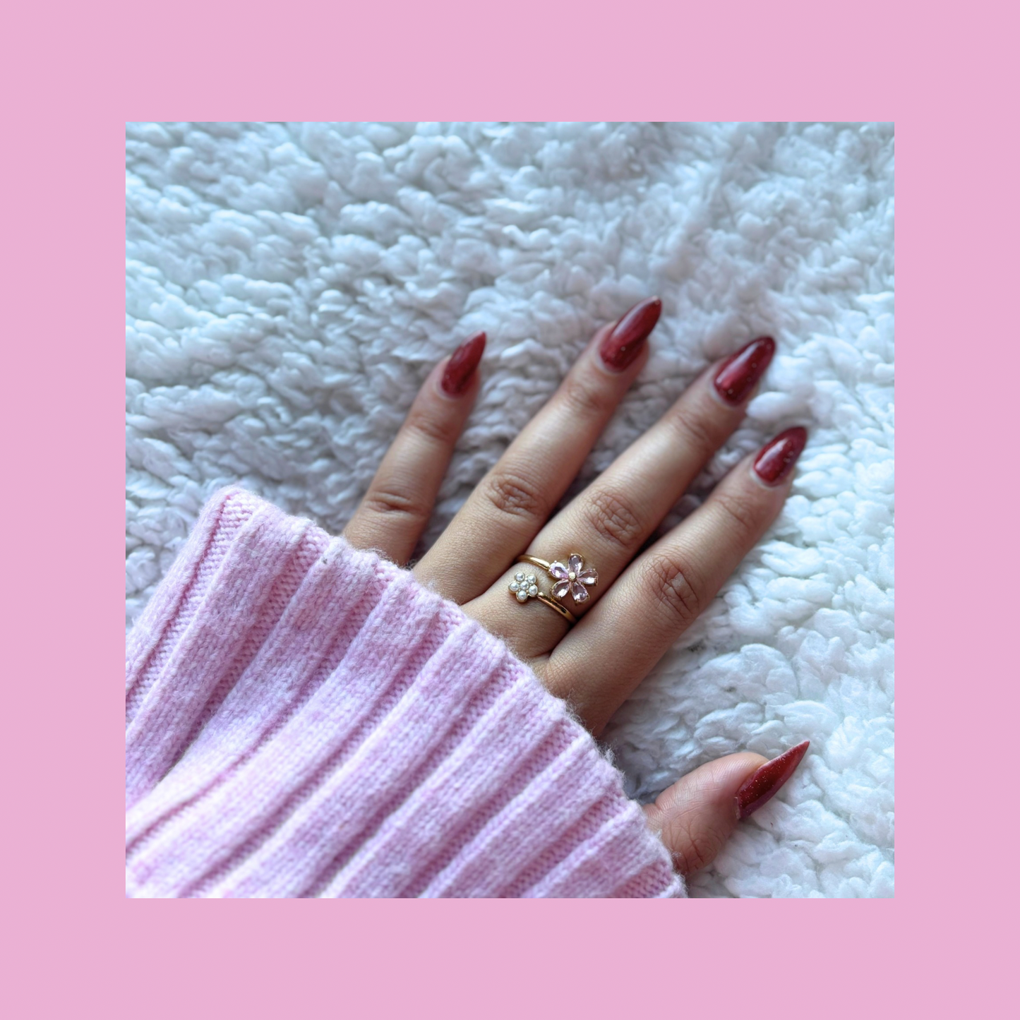 Bague Marbella rose
