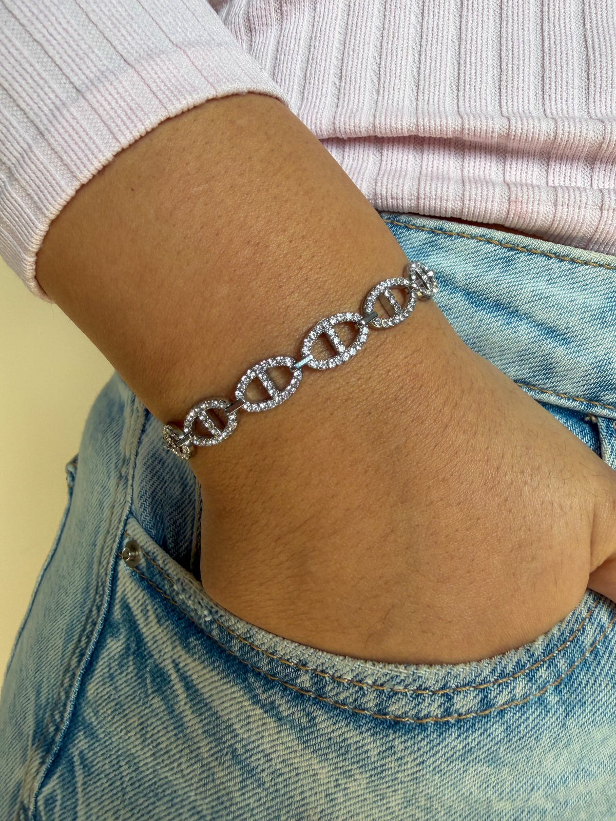 Bracelet Jetset argent
