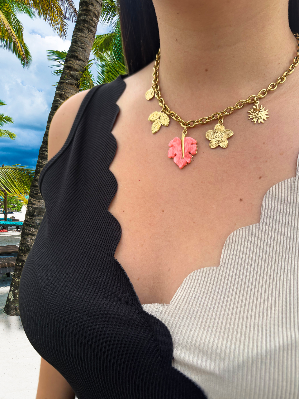 Collier Samara rose