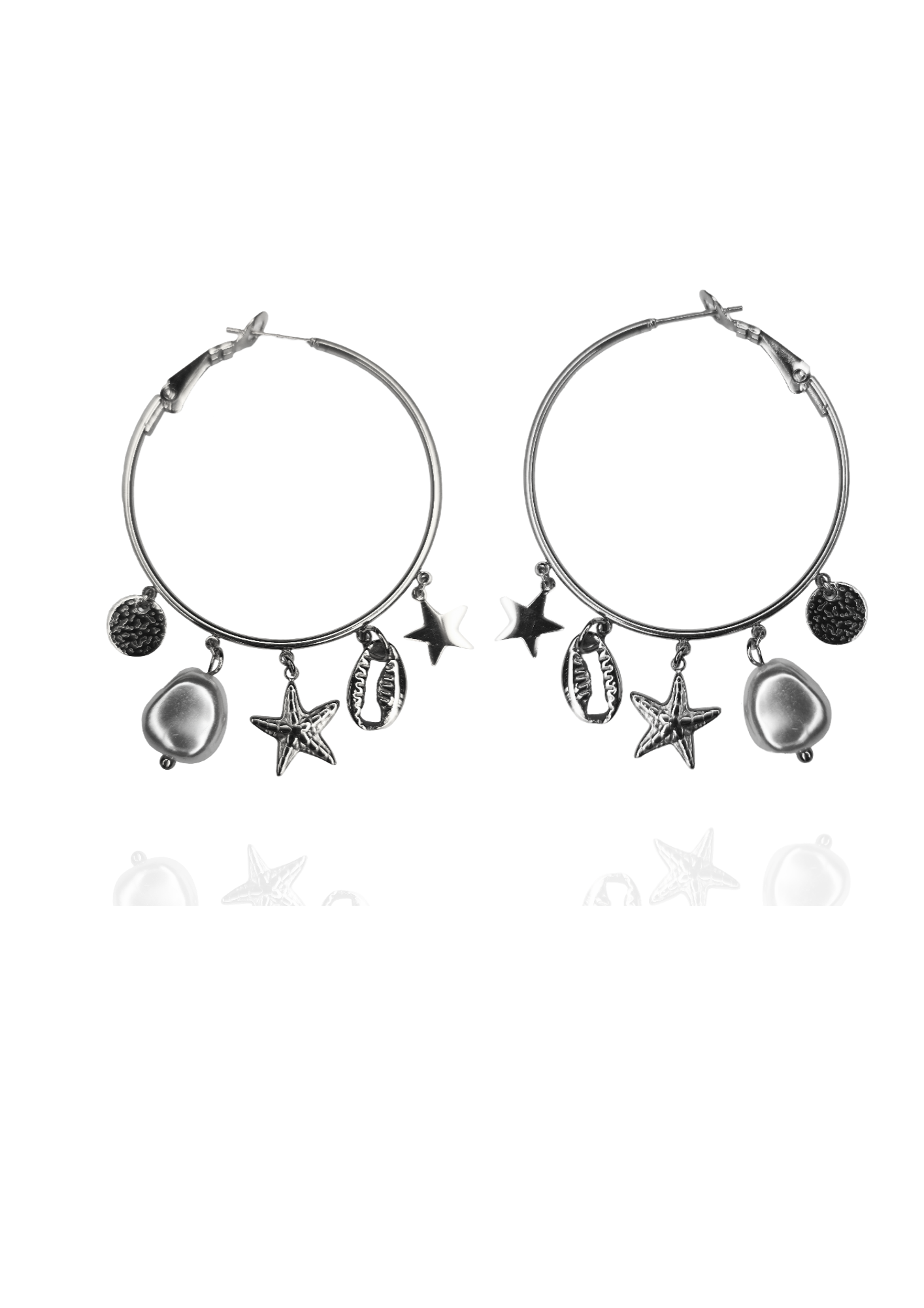 Boucles Zanzibar argent