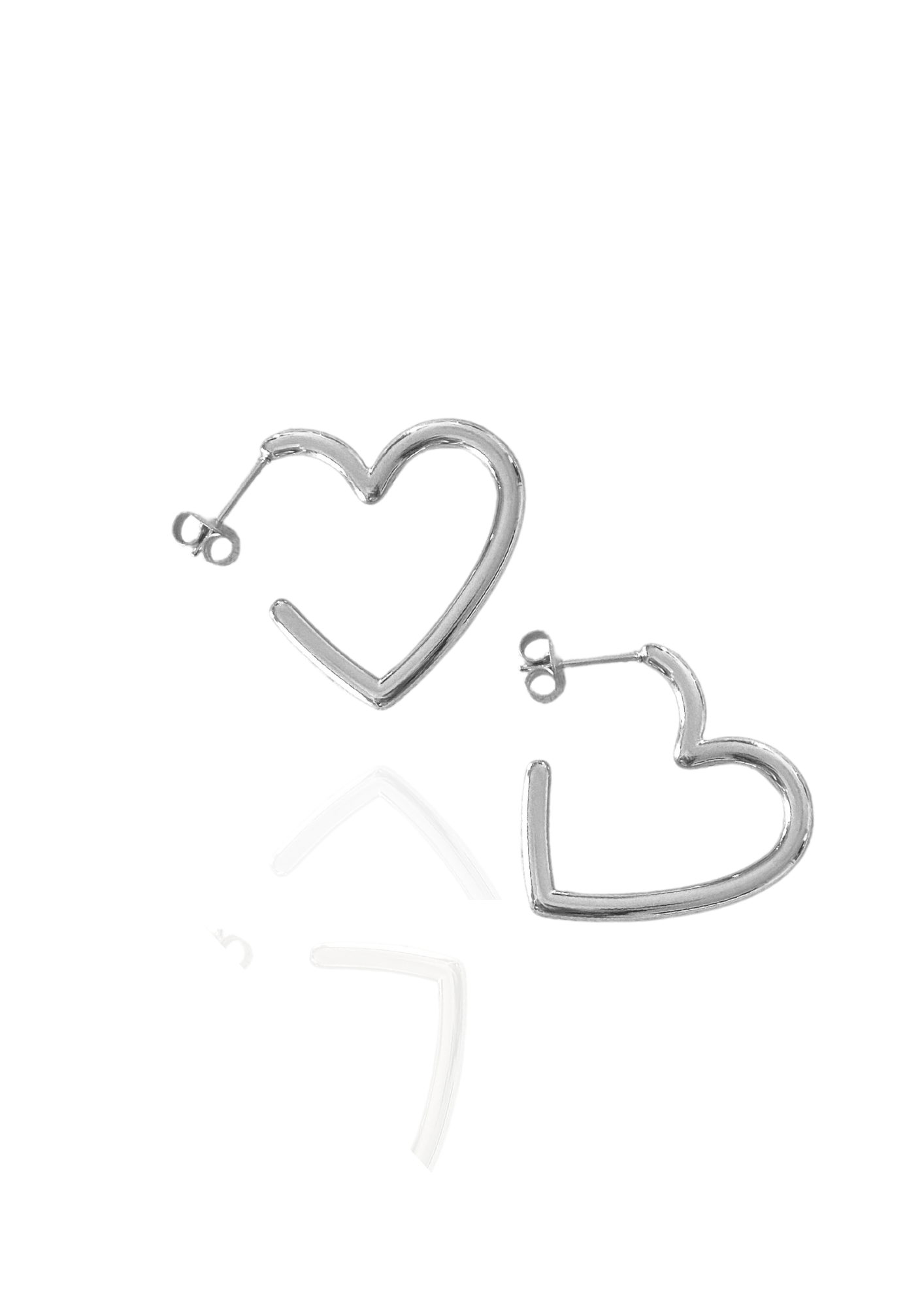 Boucles Love argent