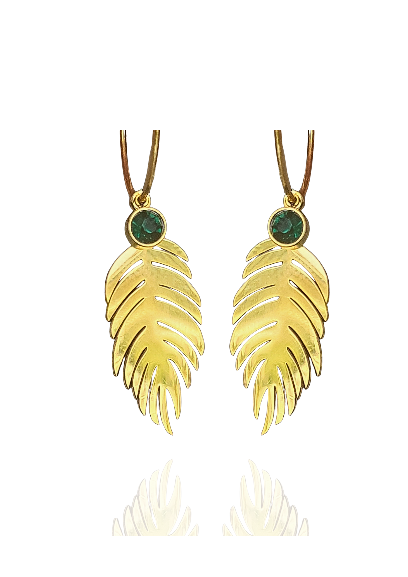 Boucles Elodie vert