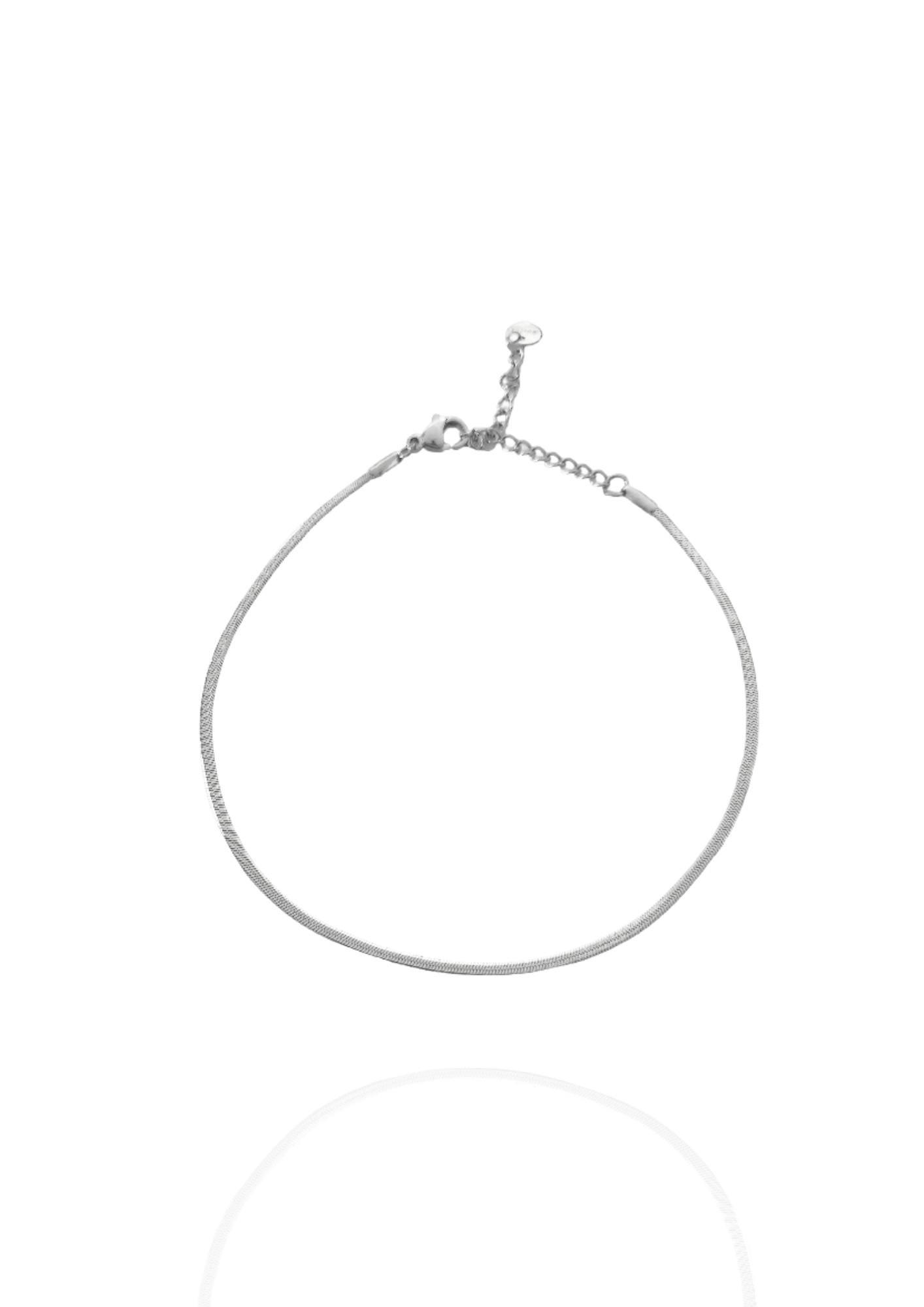 Bracelet cheville Sandrine argent