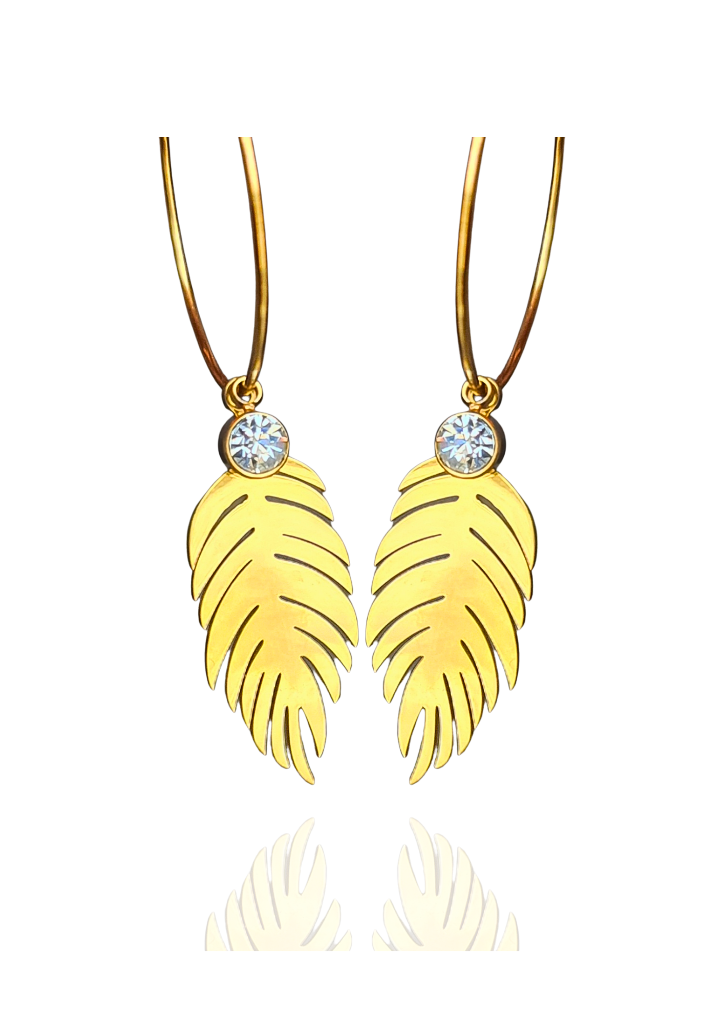 Boucles Elodie blanc