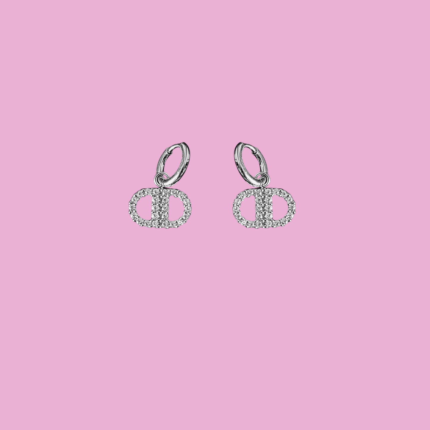 Boucles Sabine argenté
