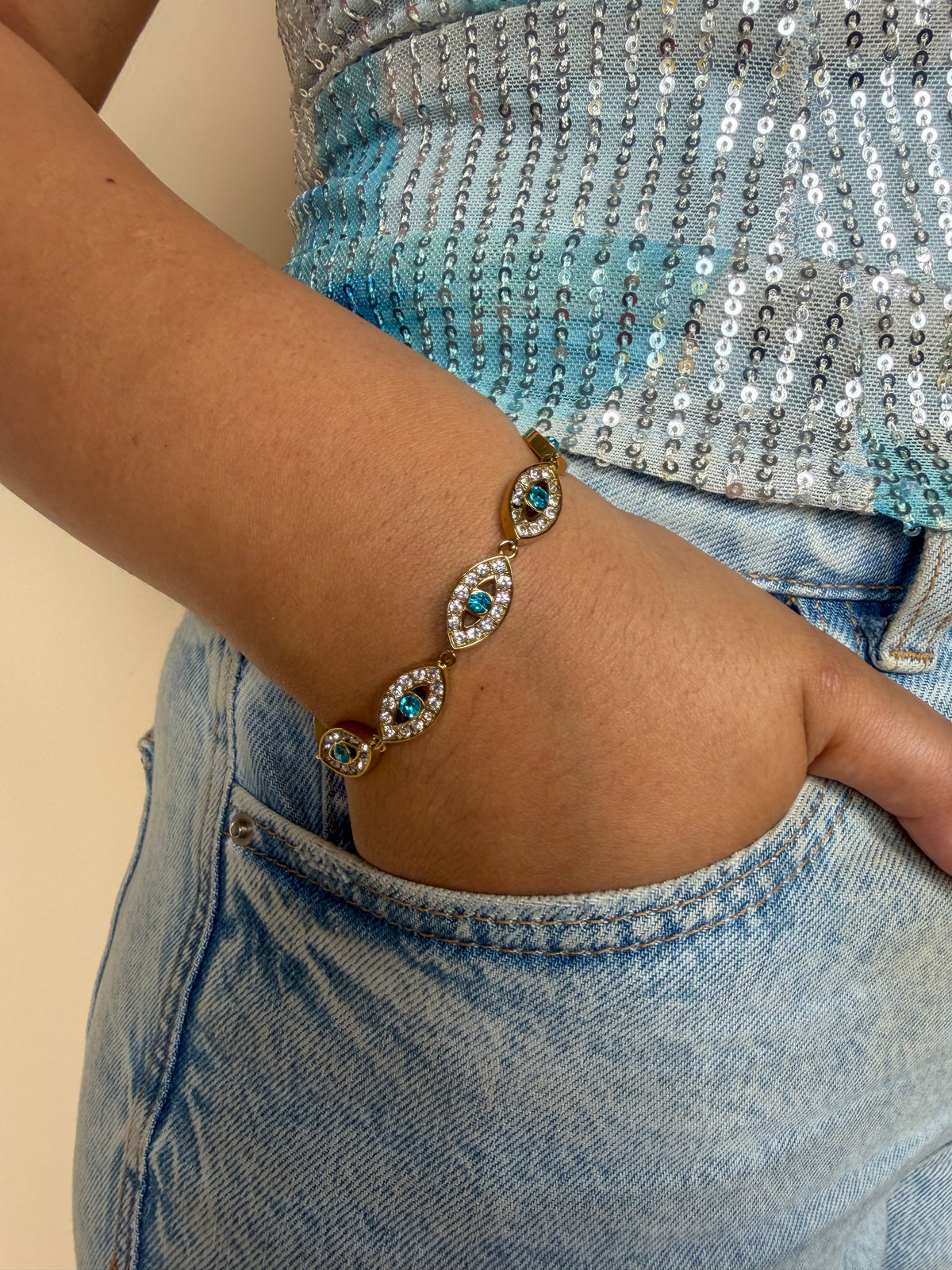 Bracelet Milona bleu