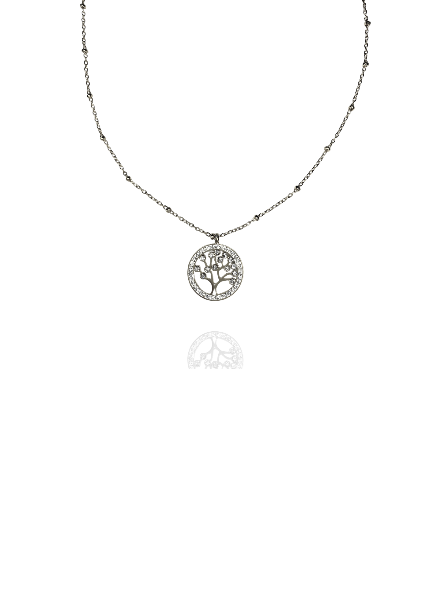 Collier Ariana argent