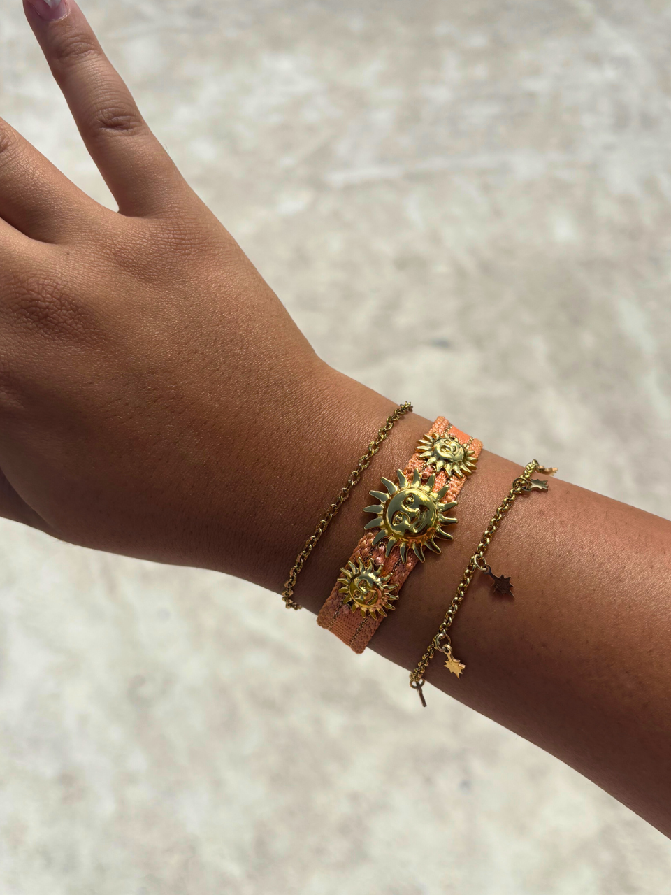 Bracelets Solena orange