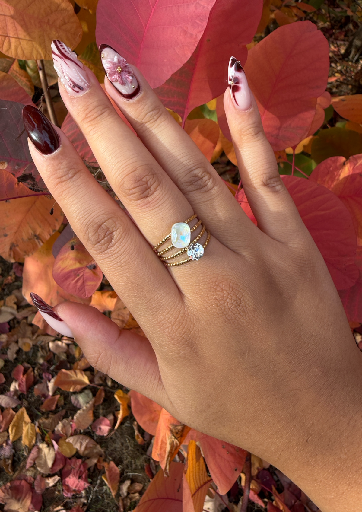 Bague Adria Blanche