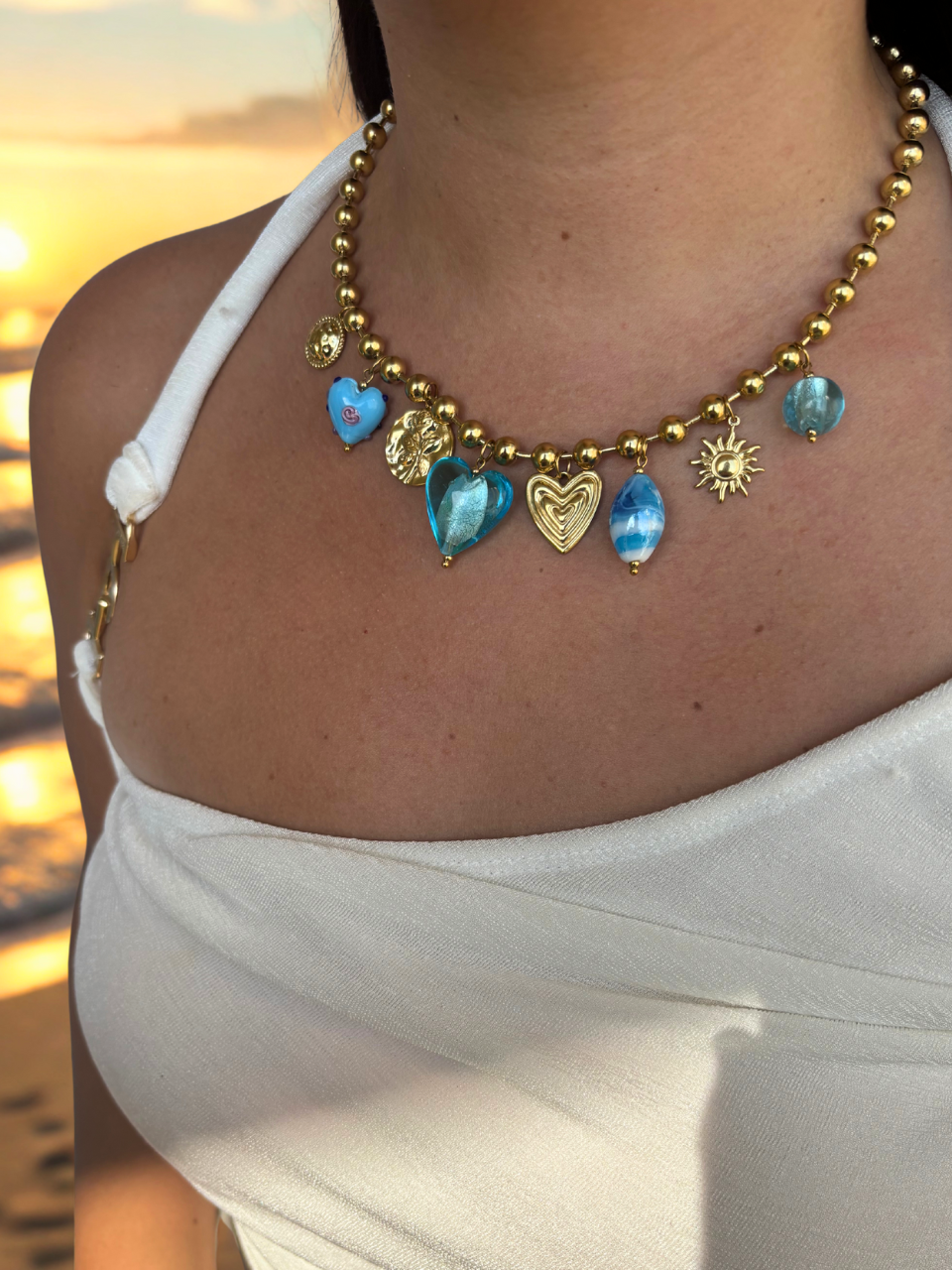Collier Passion bleu