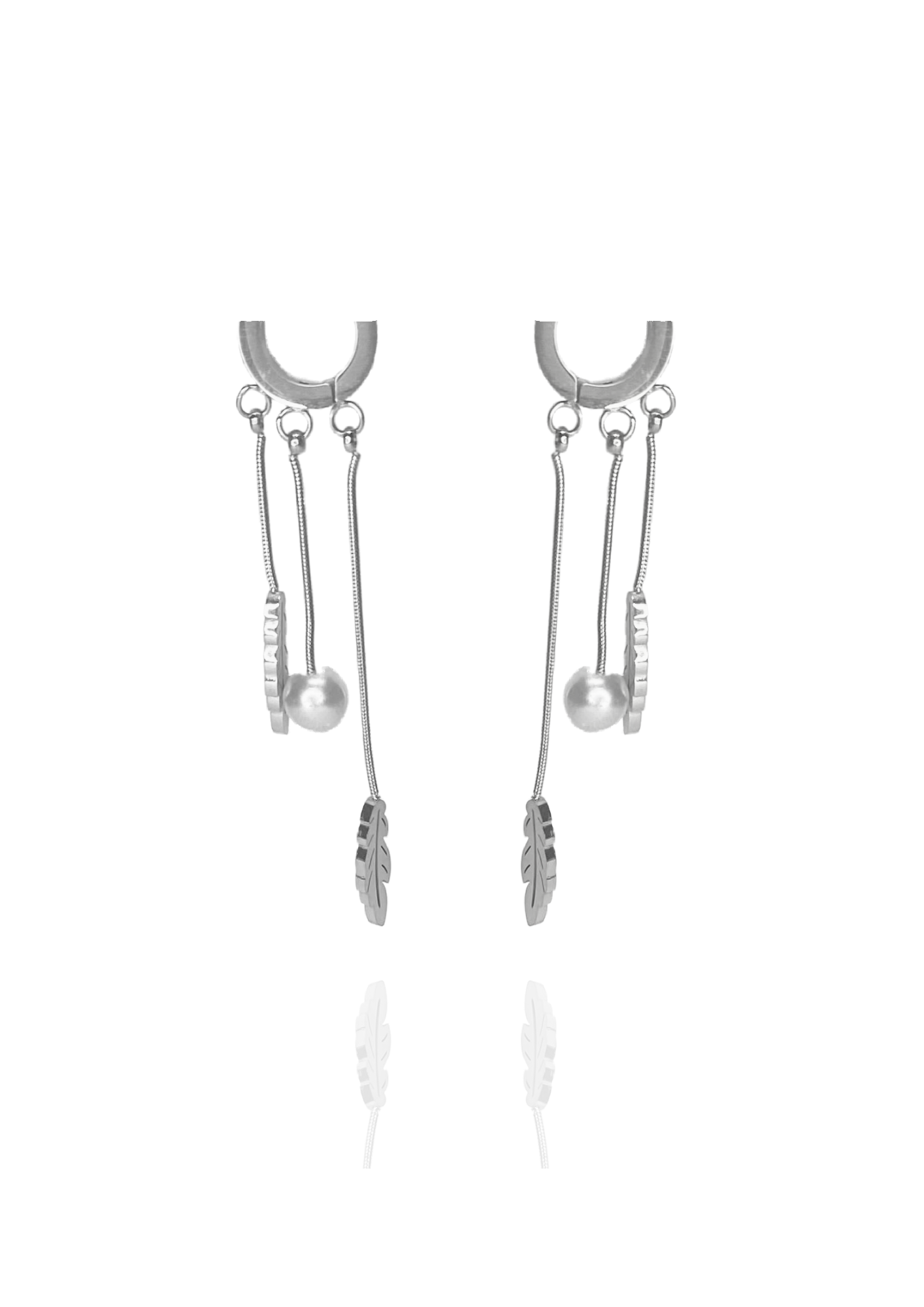 Boucles Belinda argent