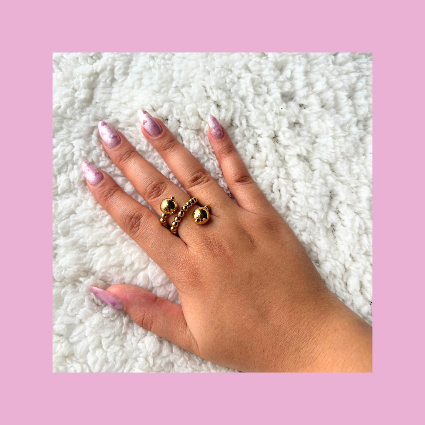 Bague Perla or