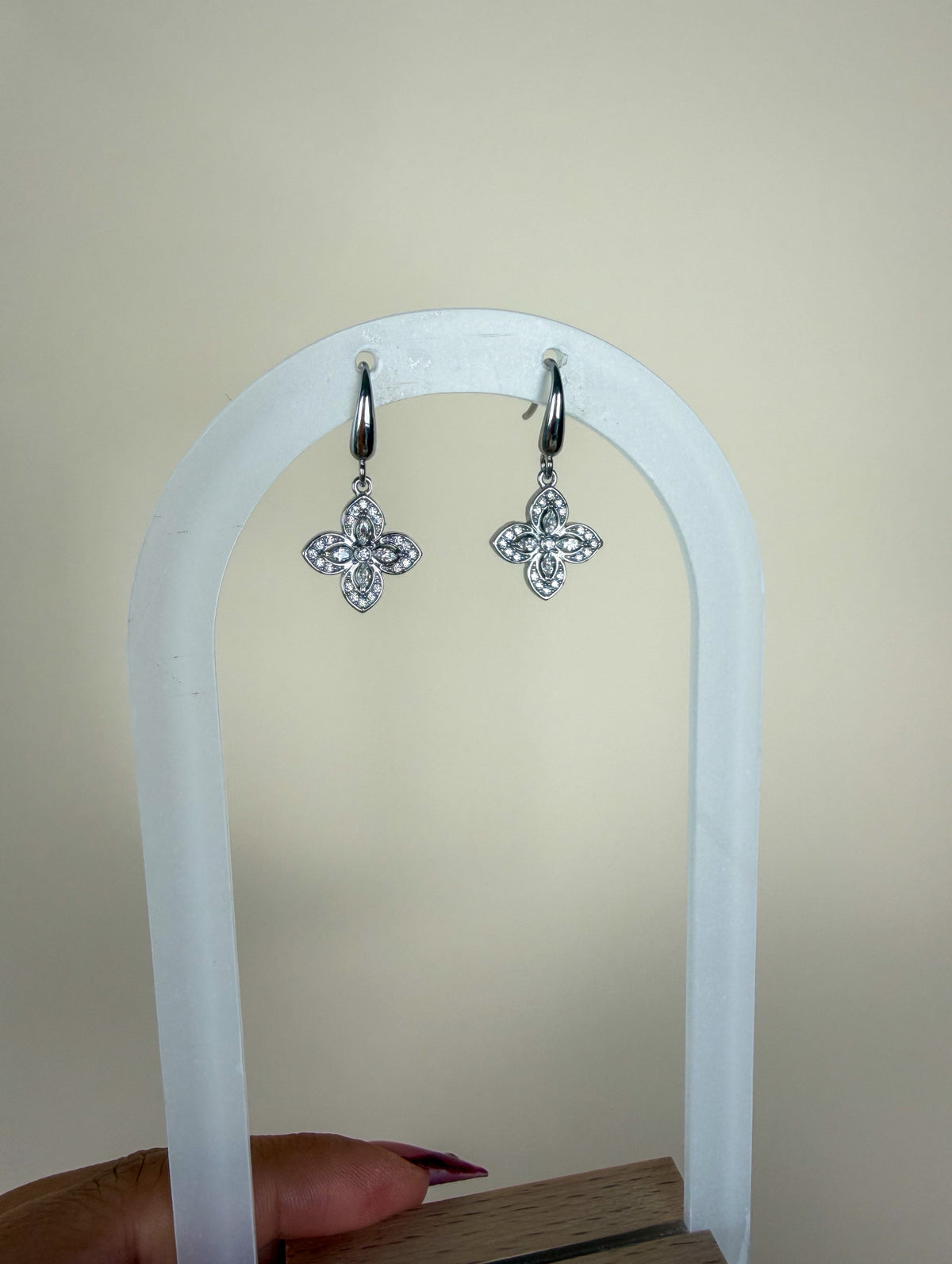 Boucles Triomphe argent
