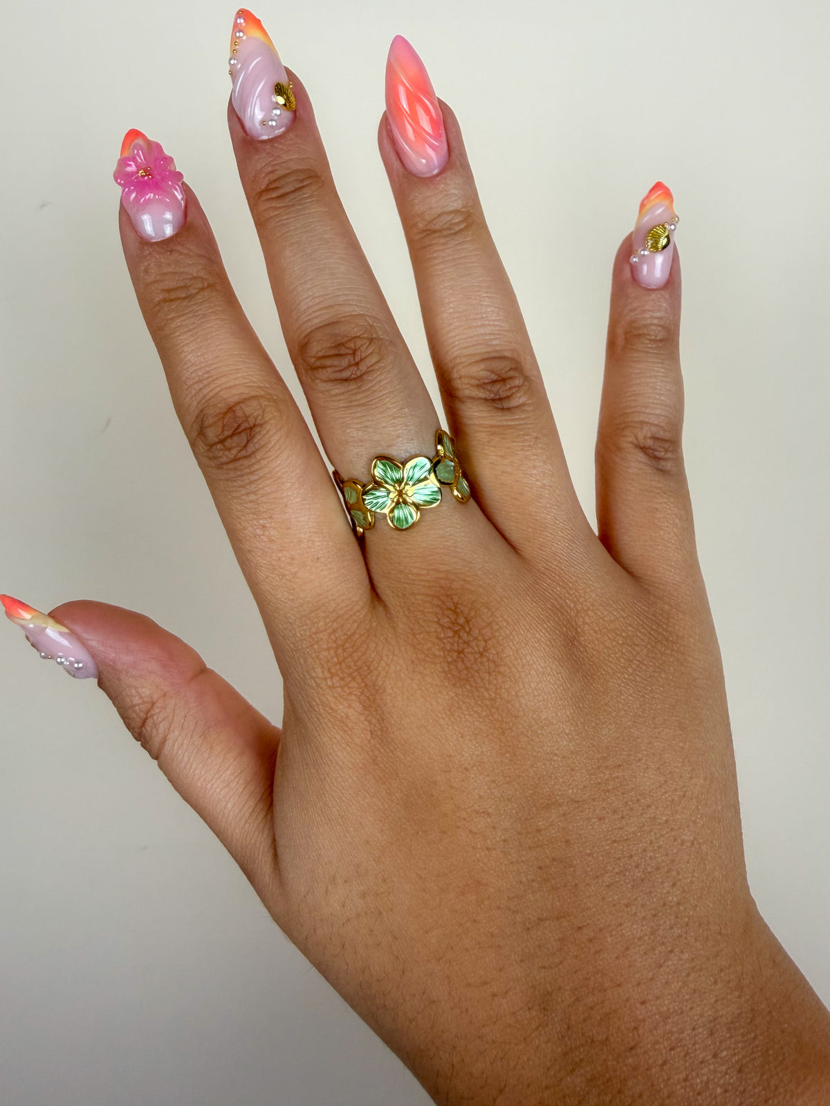 Bague Lilween verte