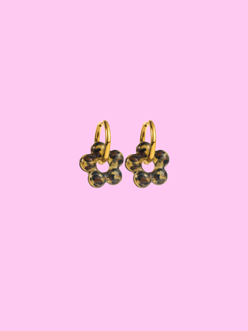 Boucles Floria leopard
