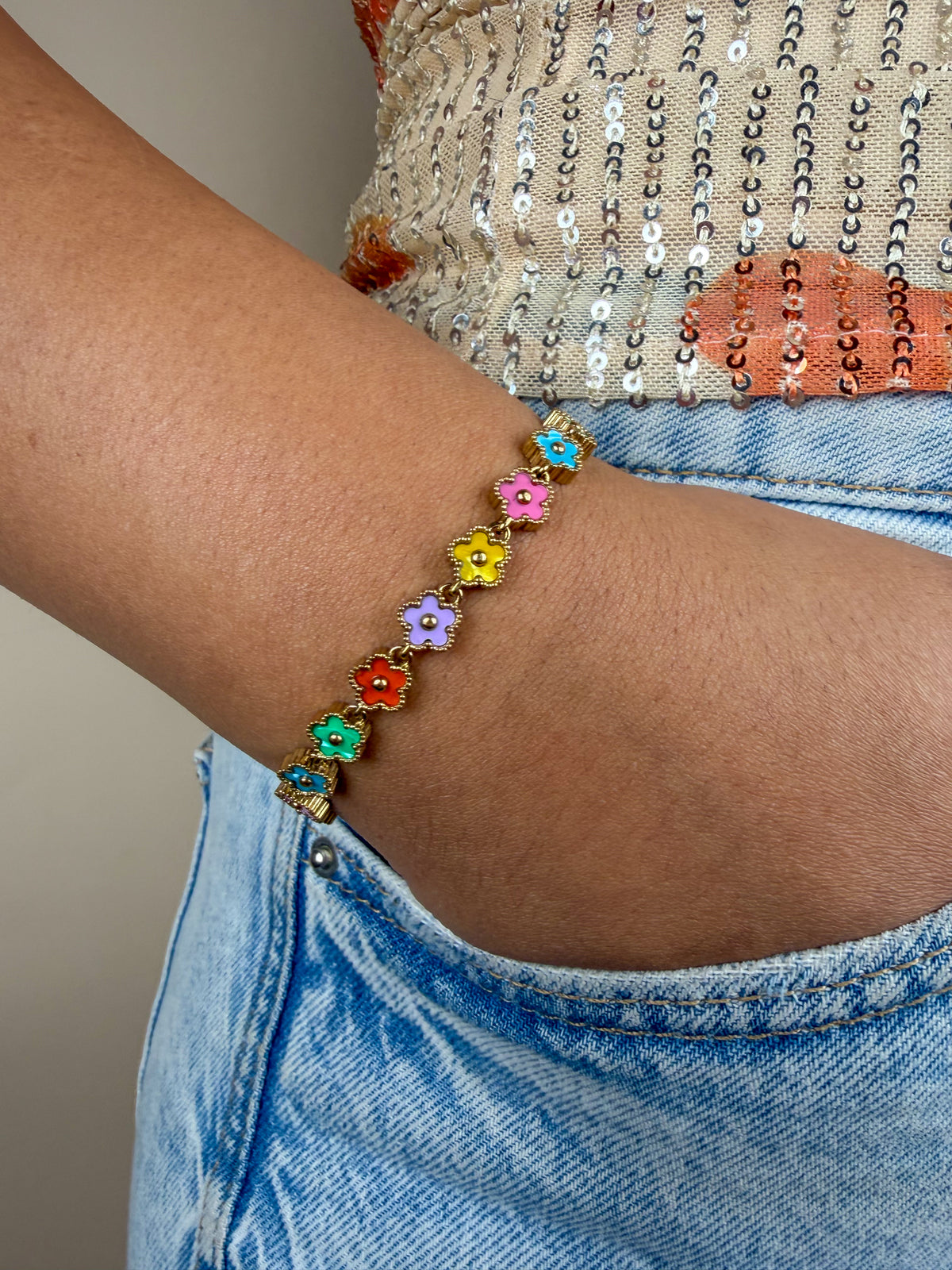 Bracelet Éline multicolore