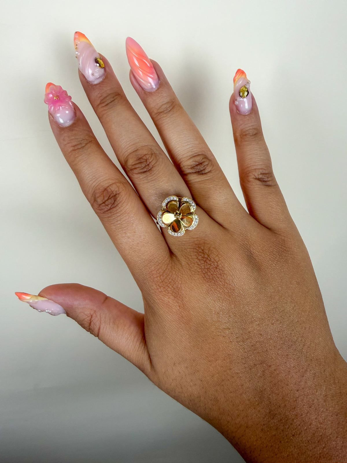 Bague Anti Stress Angel or