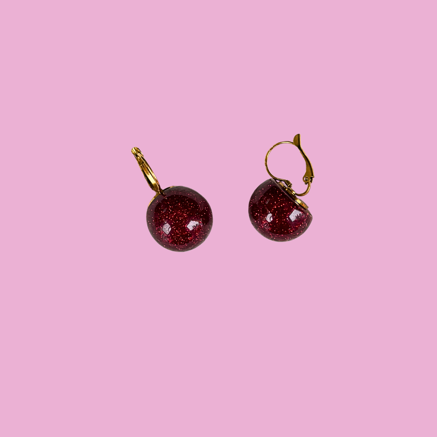 Boucles Wissal rouges