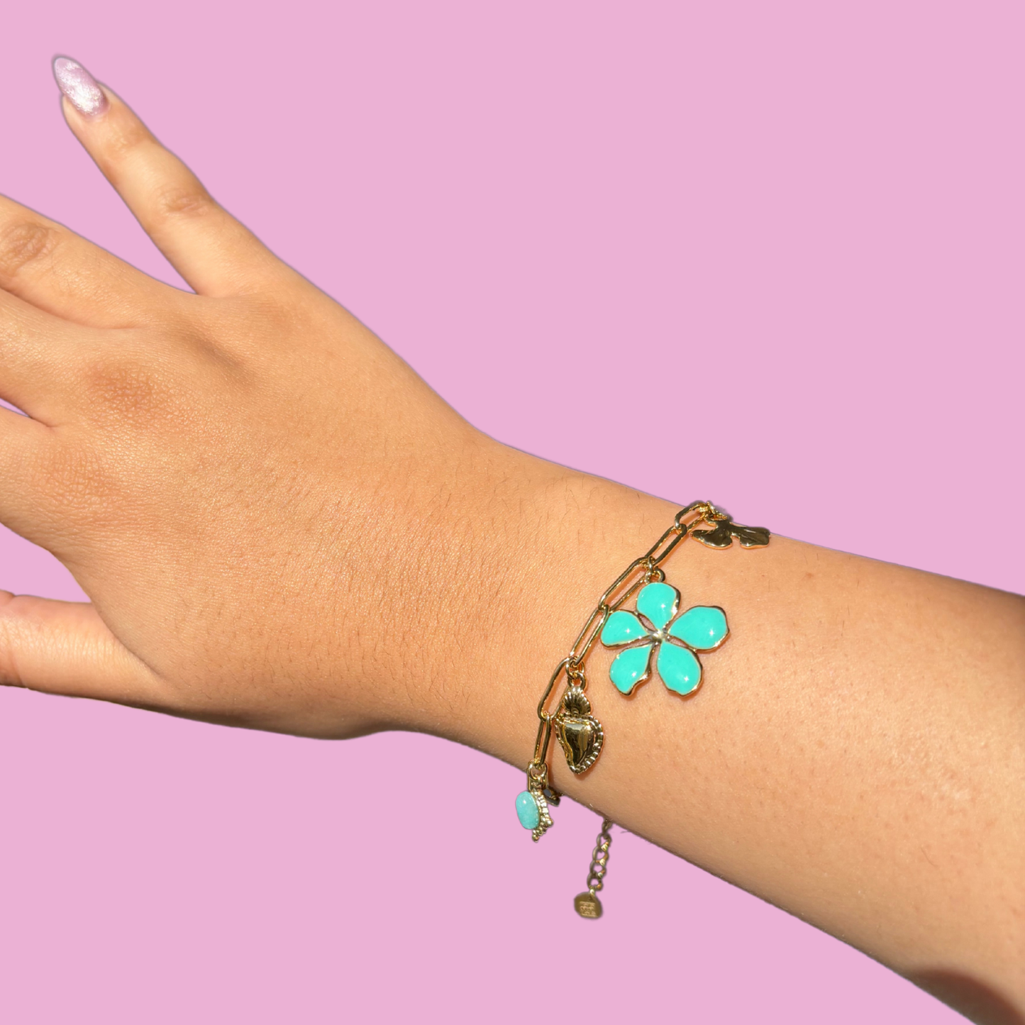 Bracelet Fidji bleu