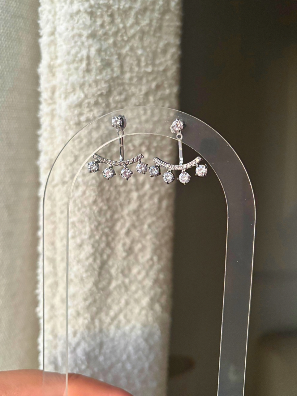 Boucles Manel argent