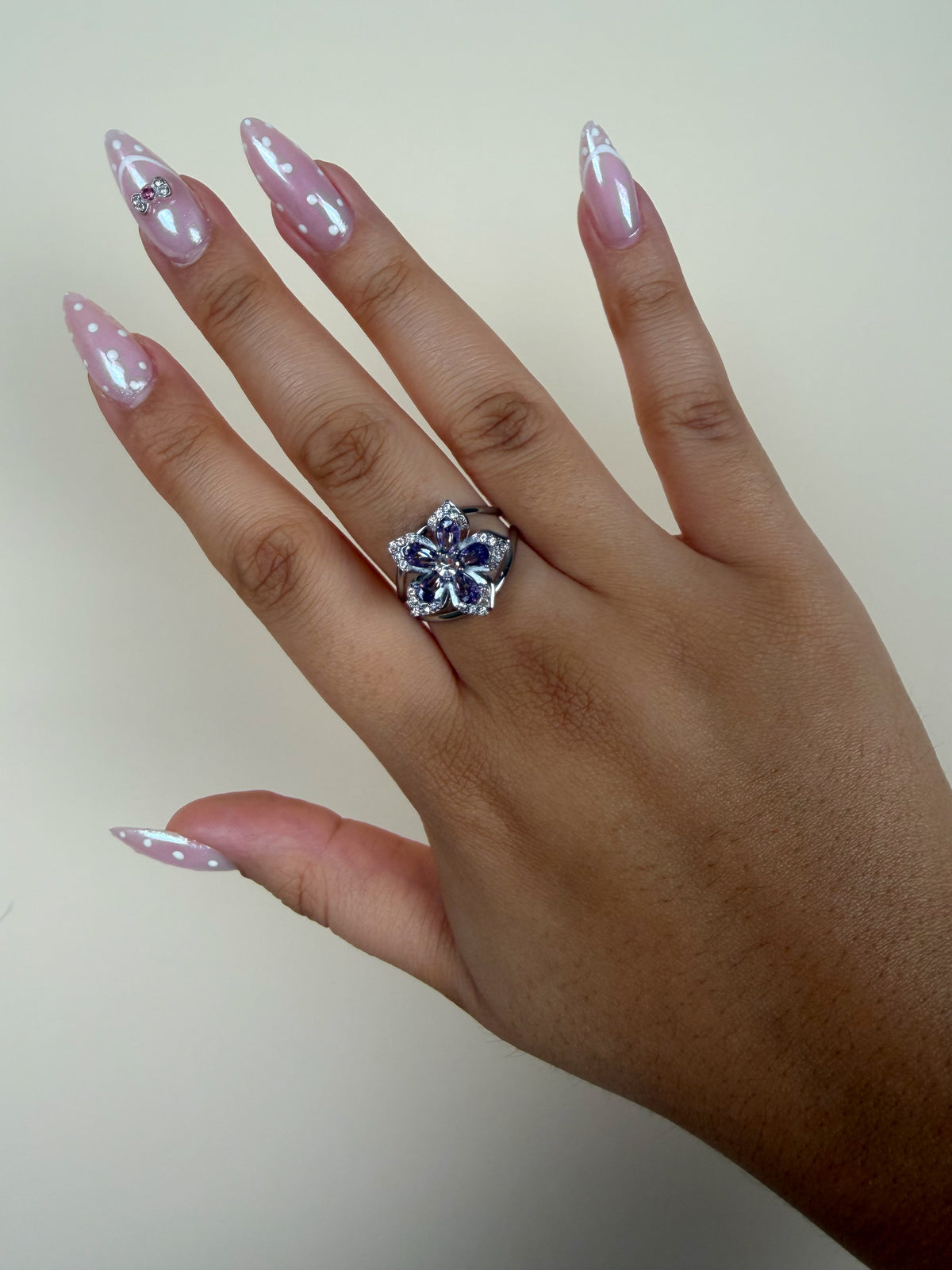 Bague Anti stress Bahia argent
