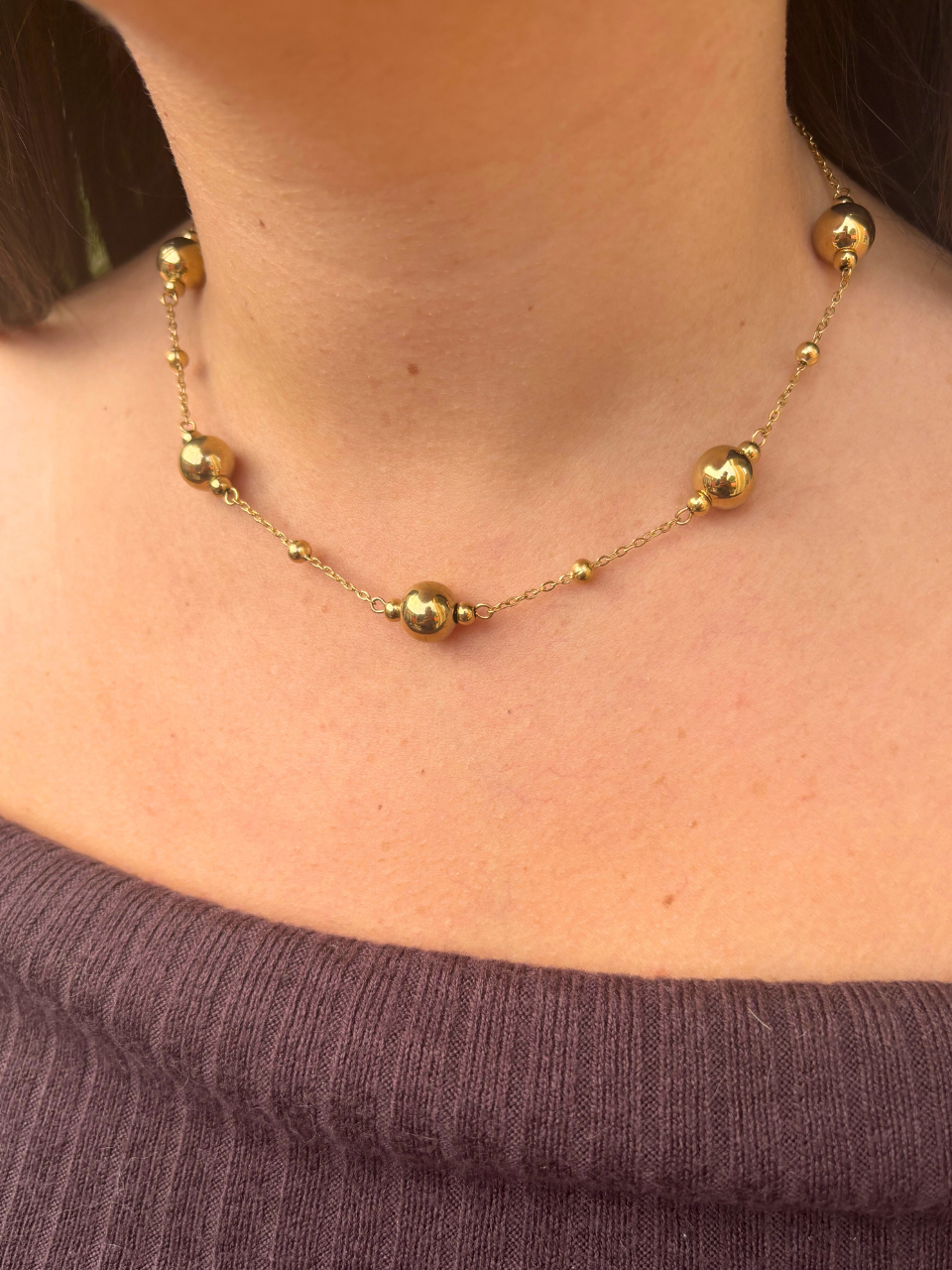 Collier Perla or