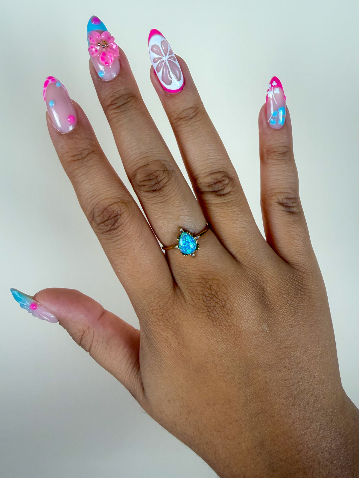 Bague Opale