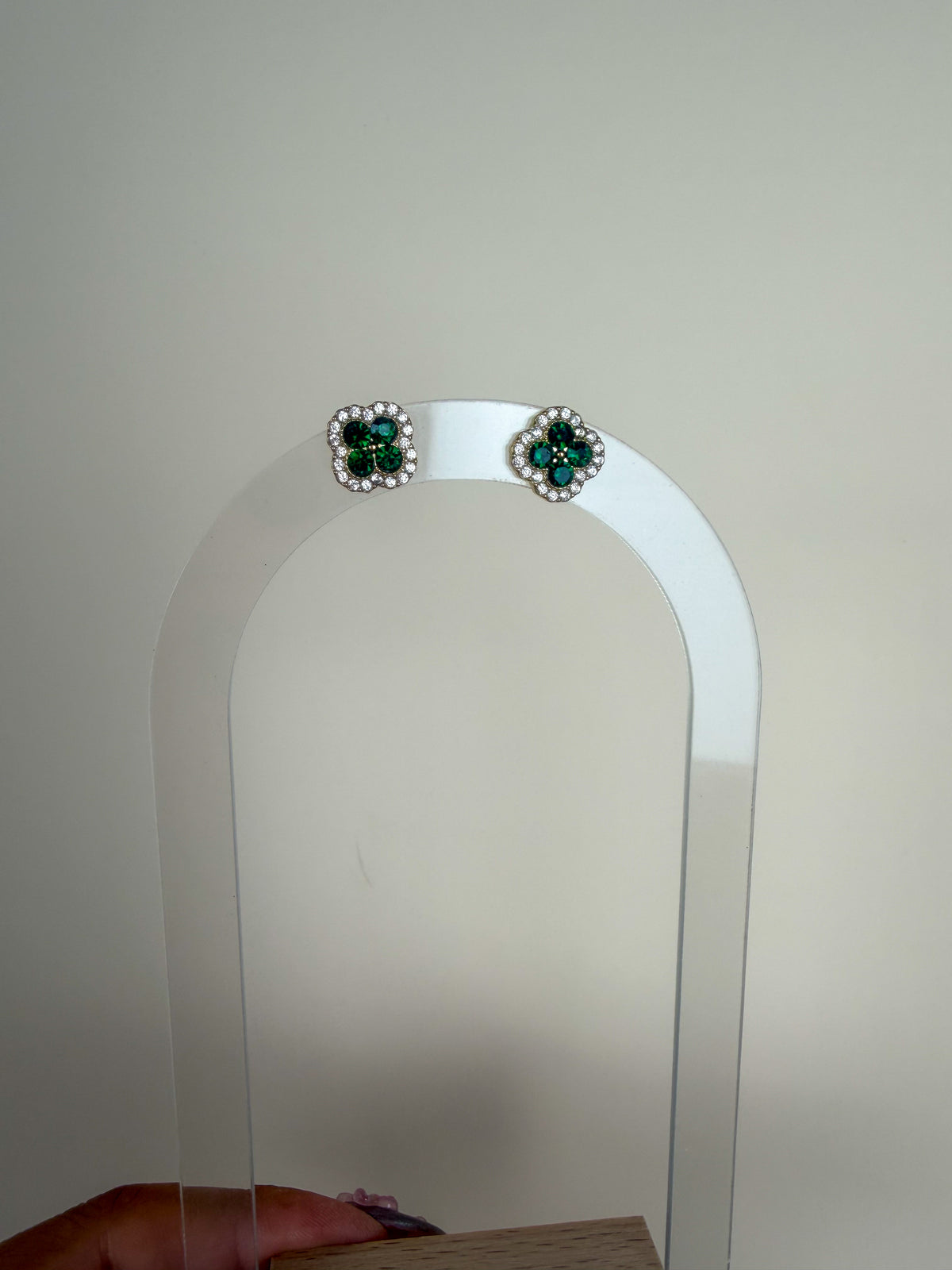 Boucles Opéra émeraude