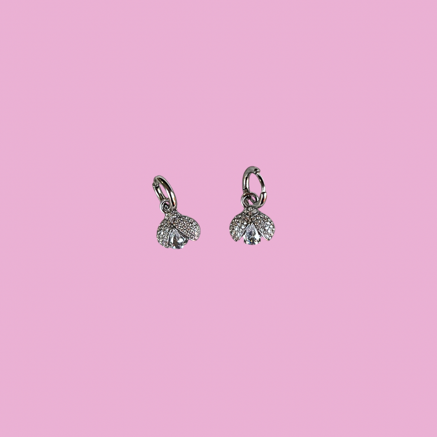 Boucles Maddie argent