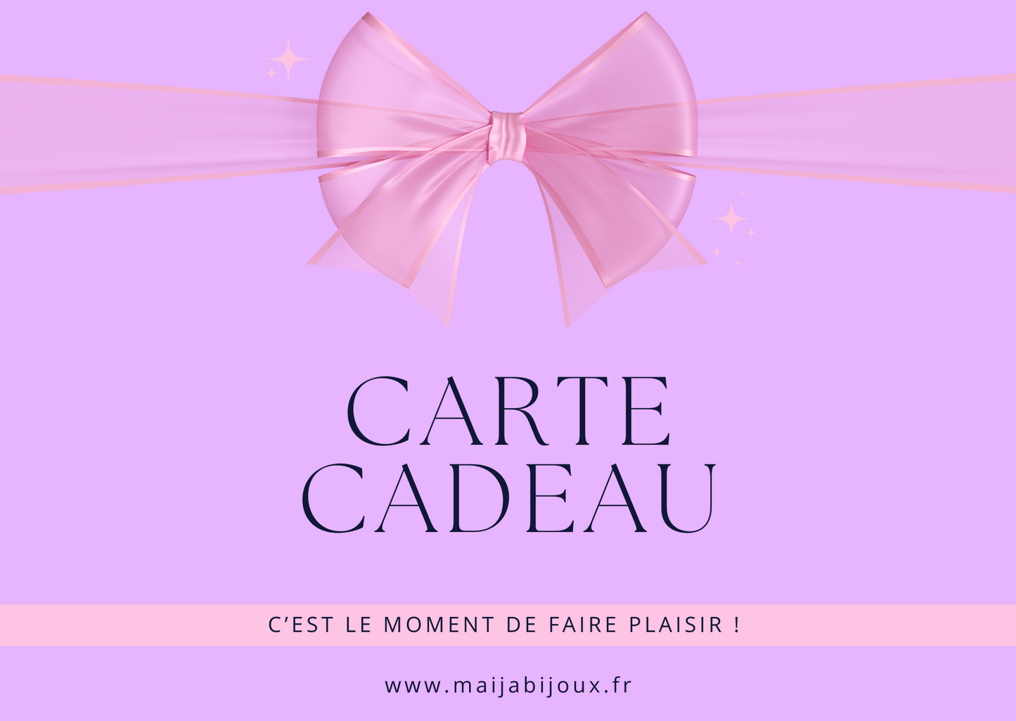 Carte cadeau Maija Bijoux