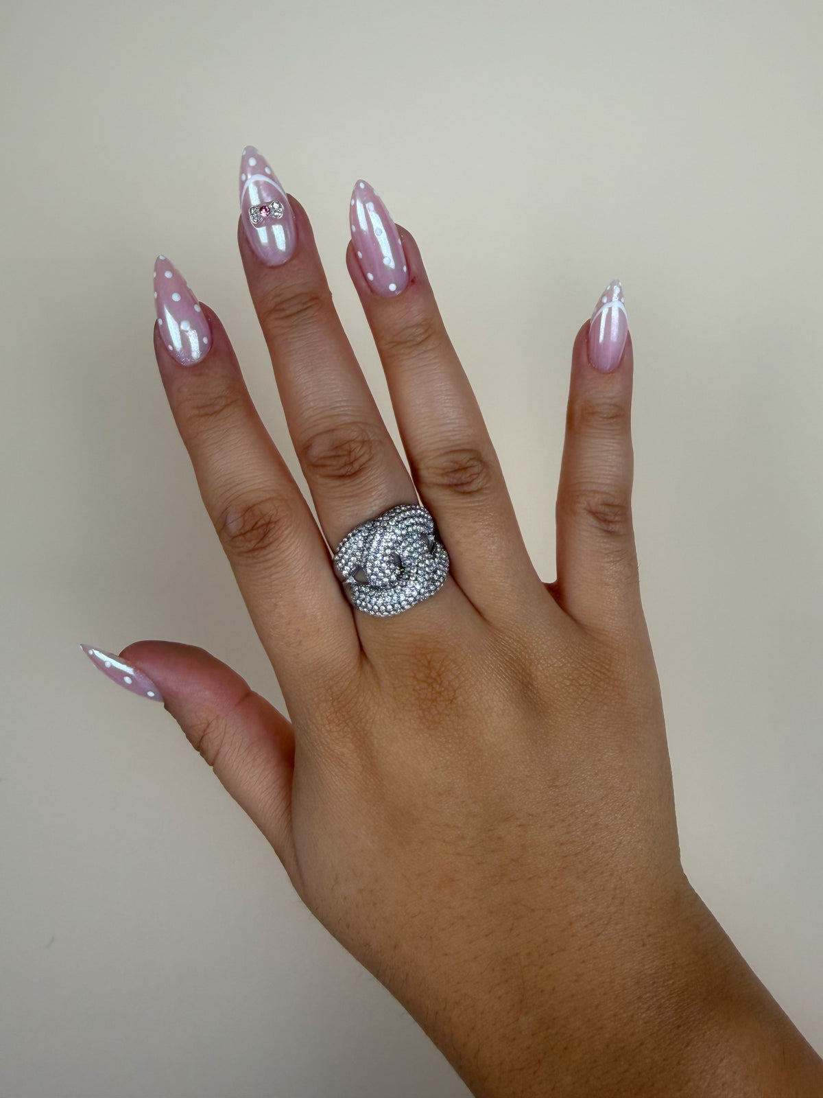 Bague Bling Bling argent