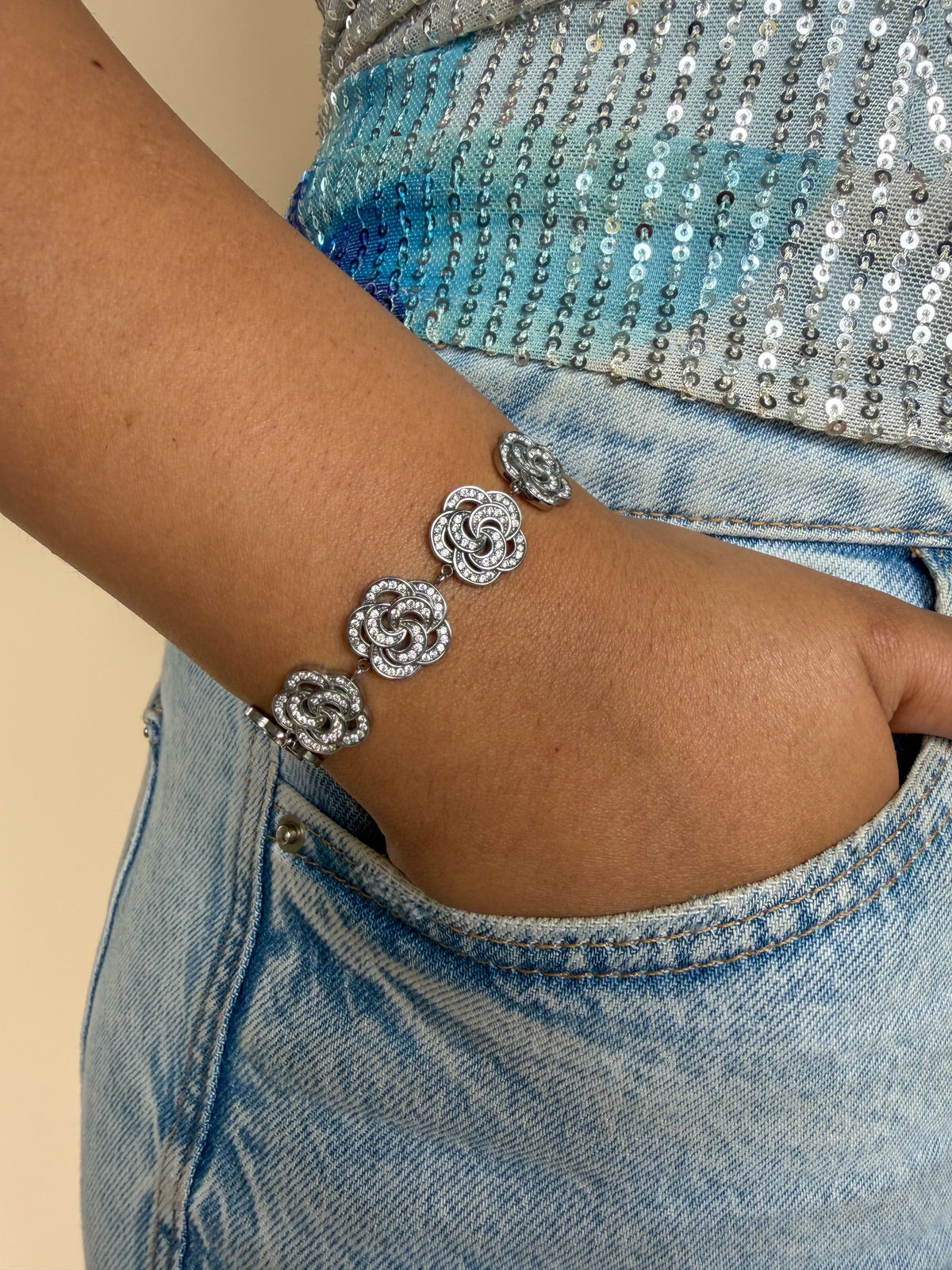 Bracelet Glinda argent
