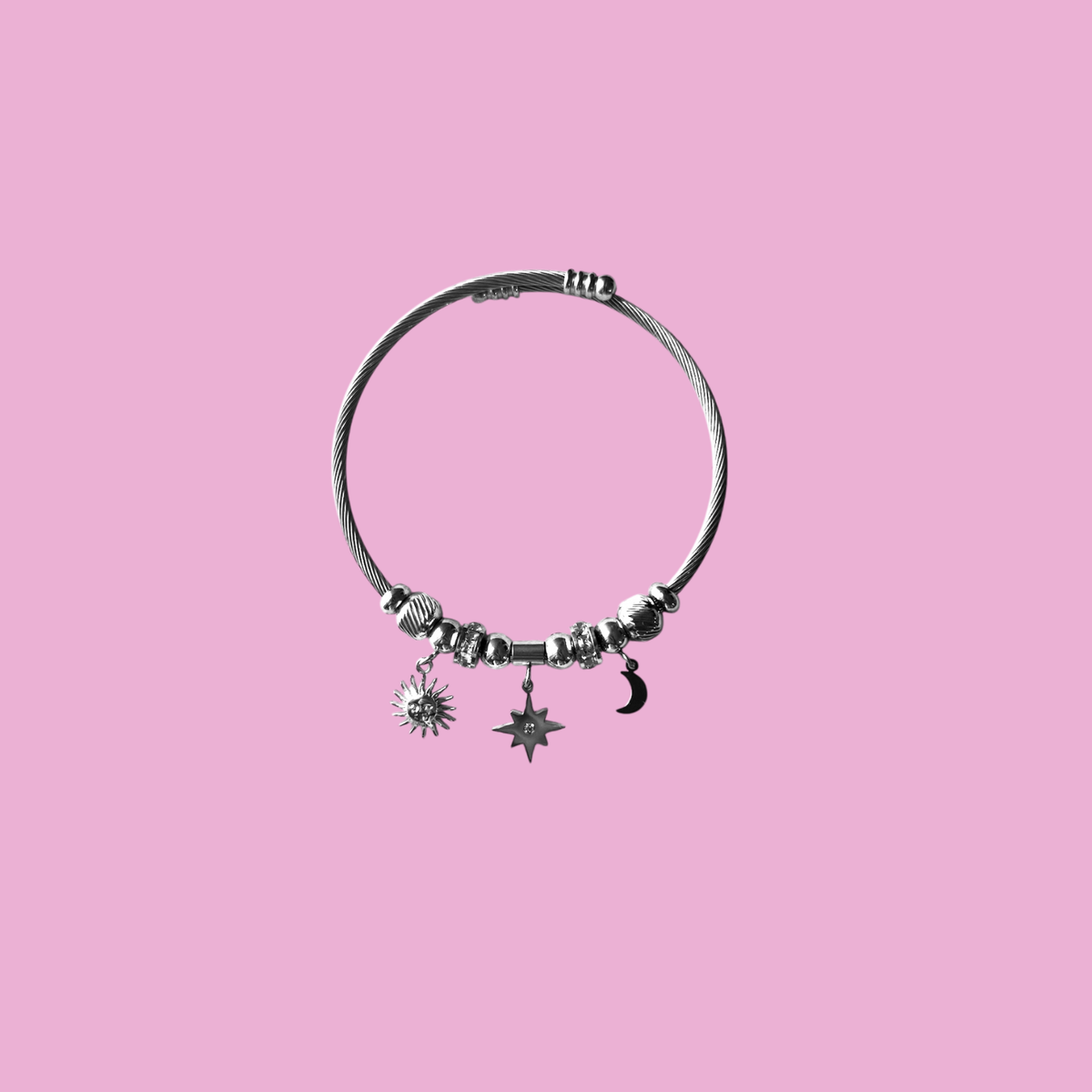 Jonc Sunny argent