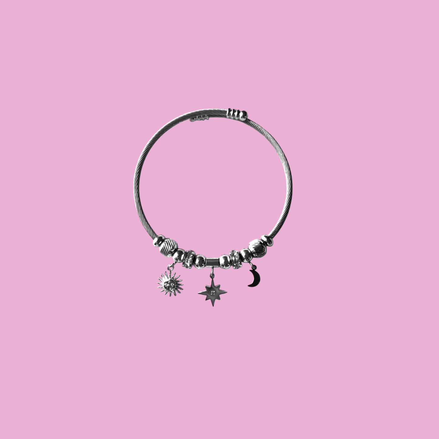 Jonc Sunny argent