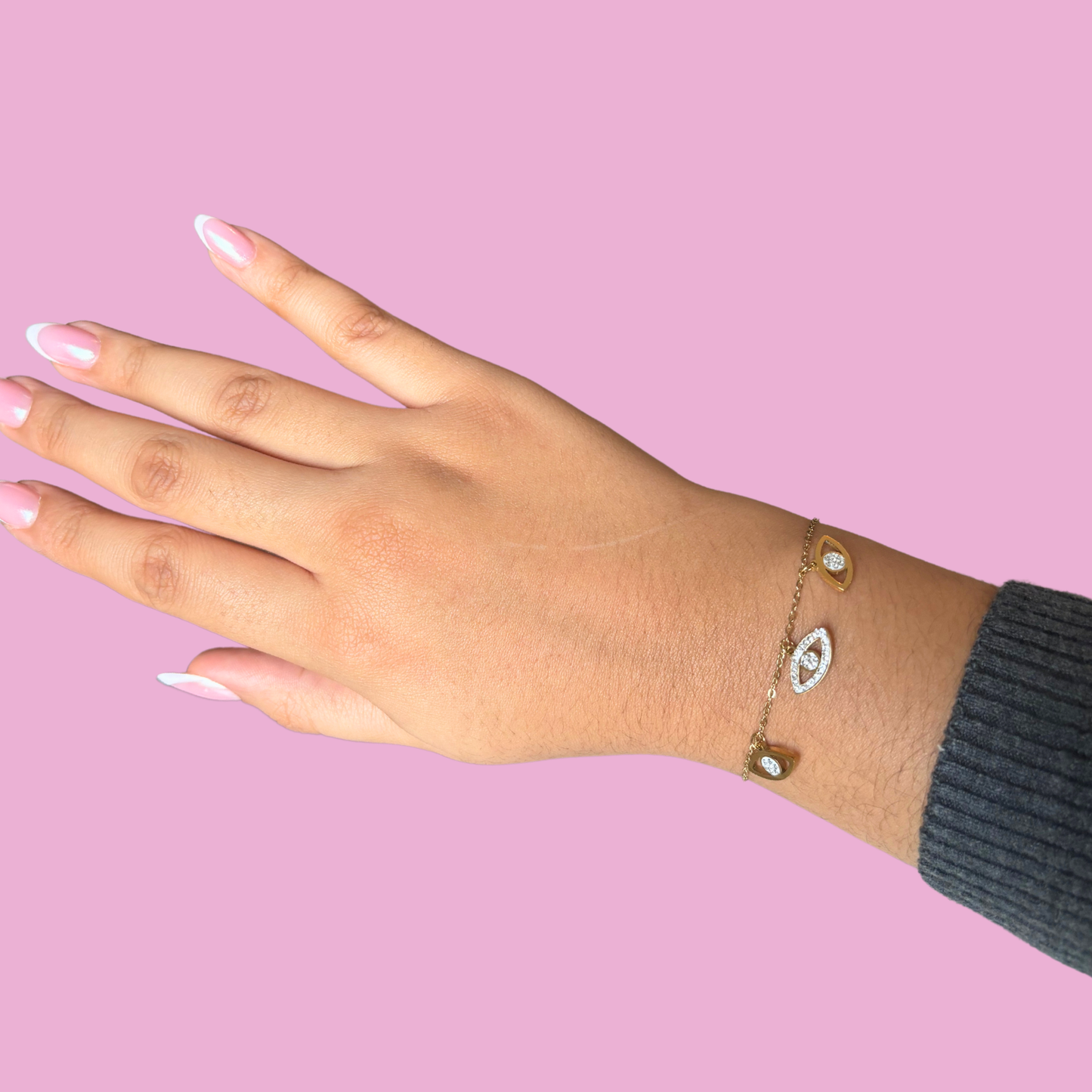 Bracelet Ayda triple