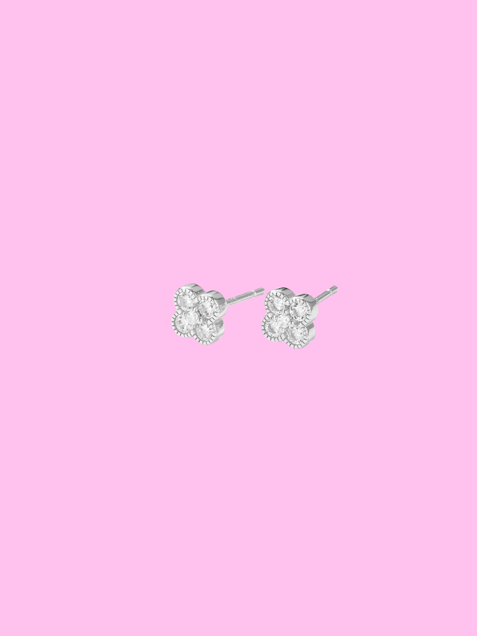 Boucles Ambre argent