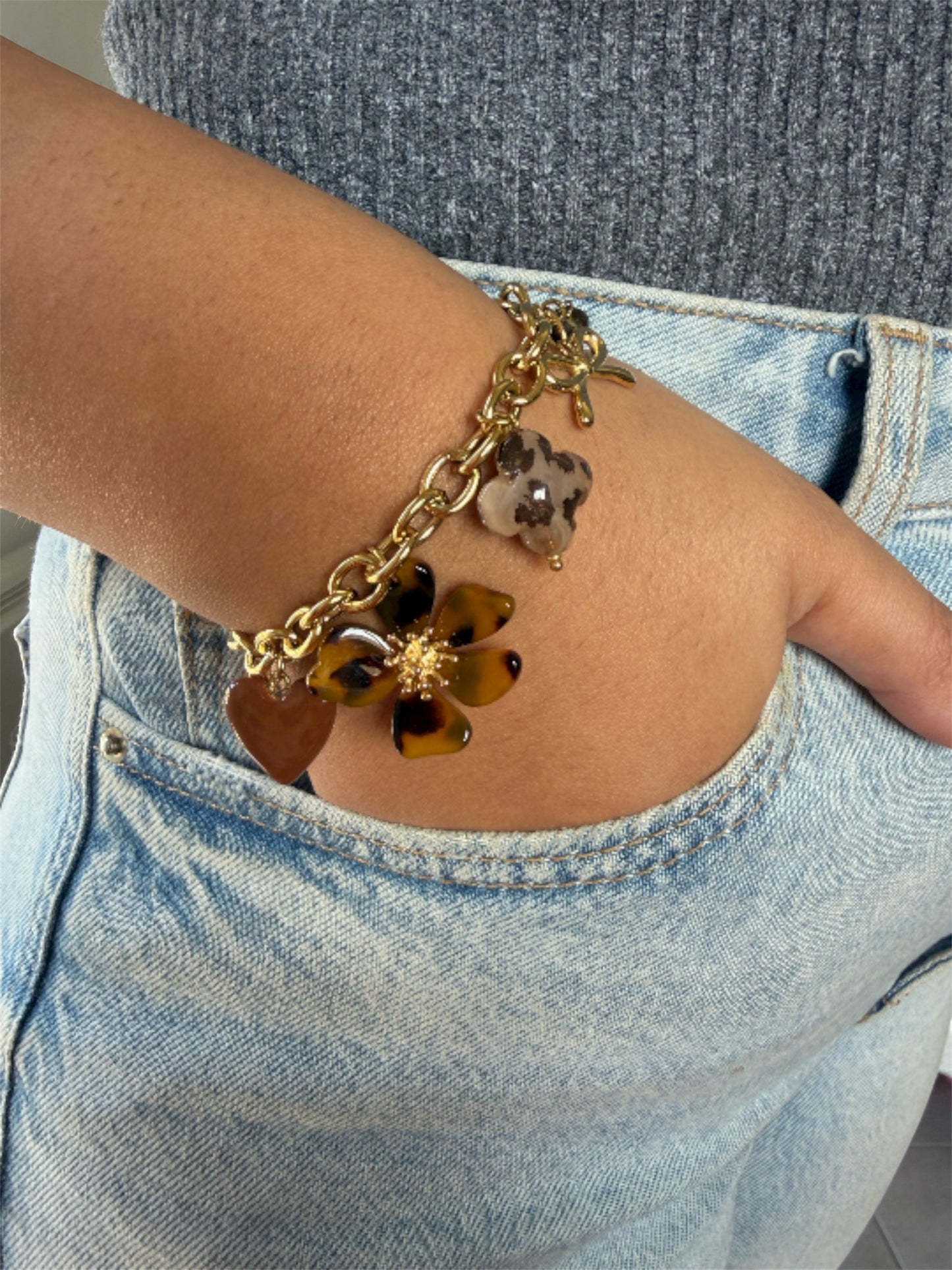 Bracelet Héra léopard