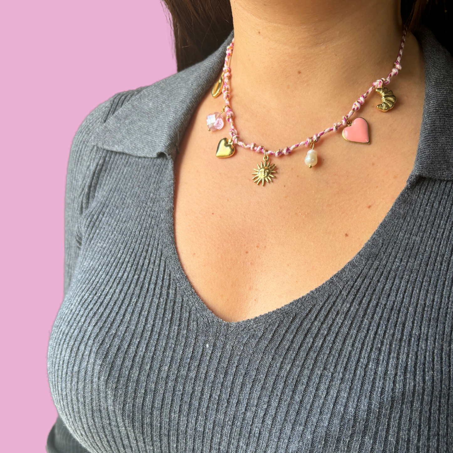 Collier Darla rose