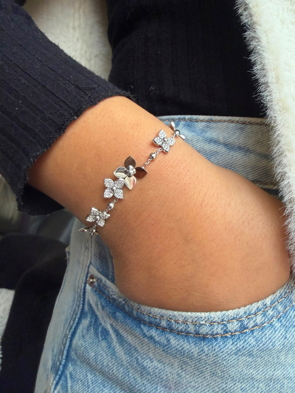 Bracelet Abby argent